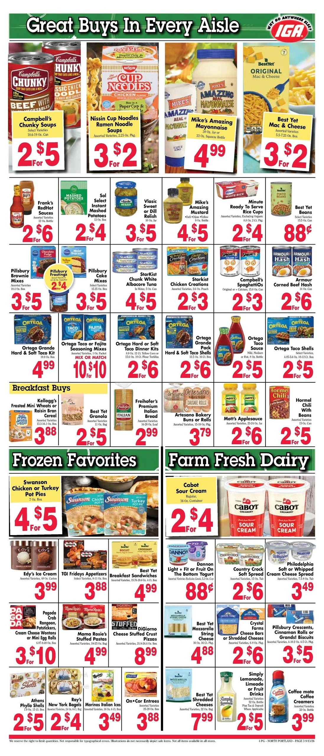 Andy's IGA Indexed Weekly - Page 3