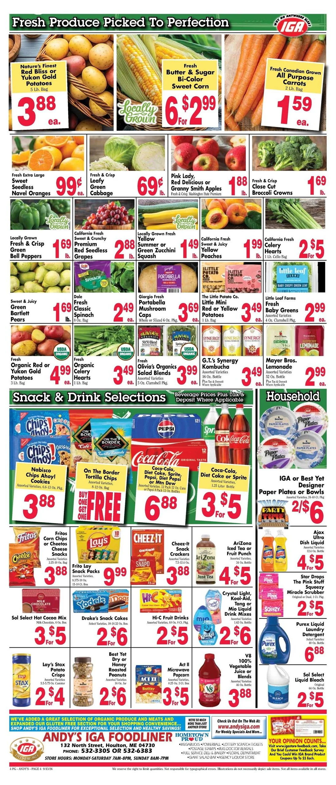Andy's IGA Indexed Weekly - Page 4