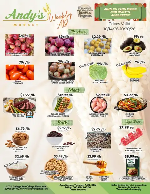 Andy's Market Weekly Ad