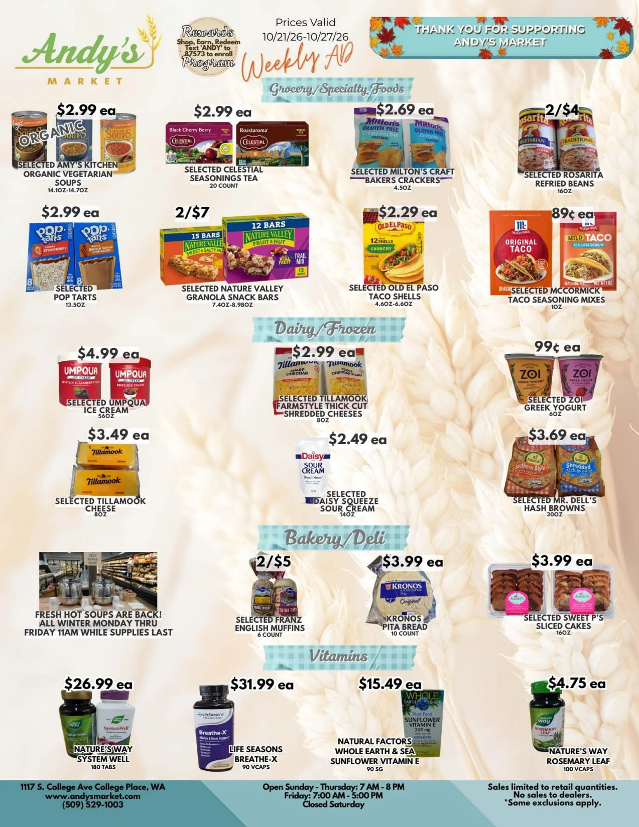 Andy's Market Andy's Market Weekly Ad - Page 2