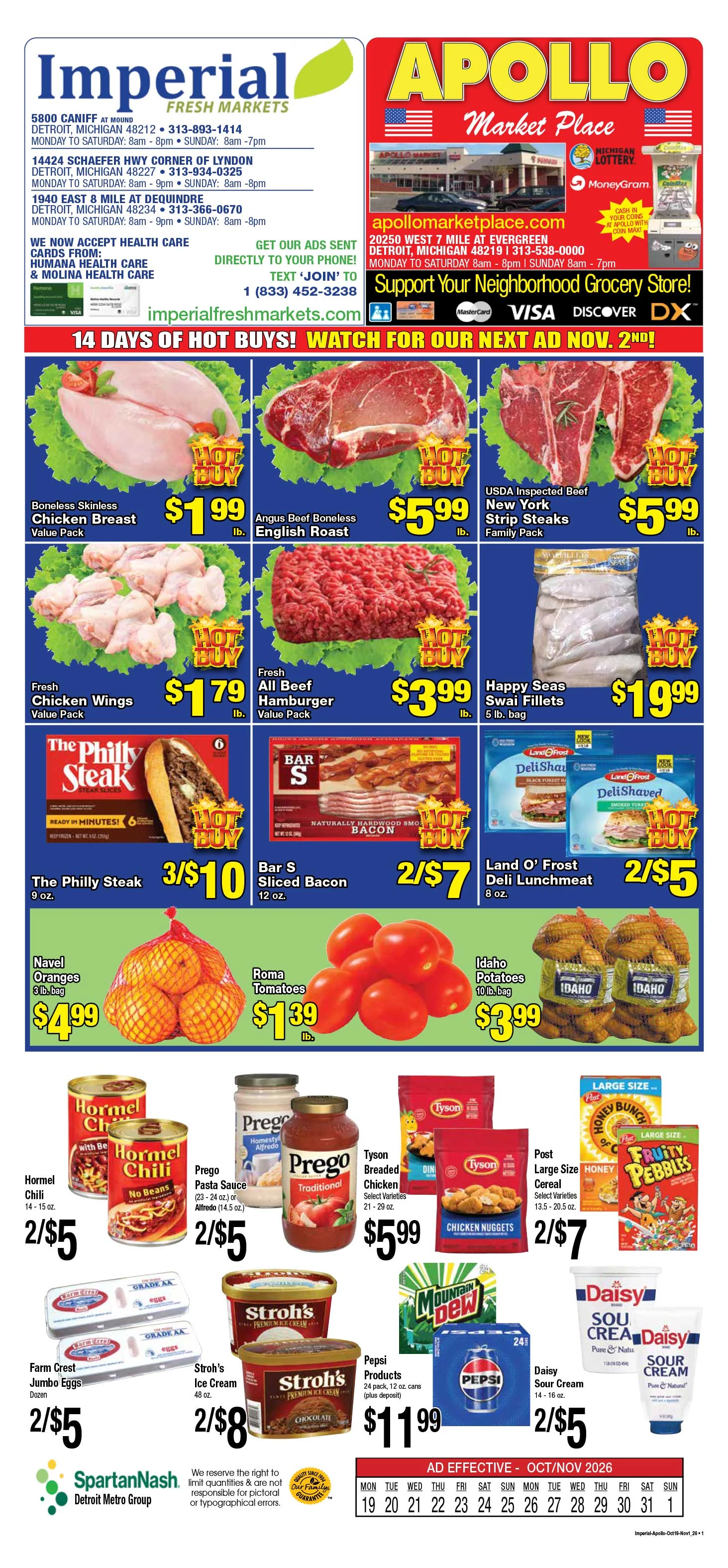 Apollo Market Place Weekly Ad Specials - Page 1