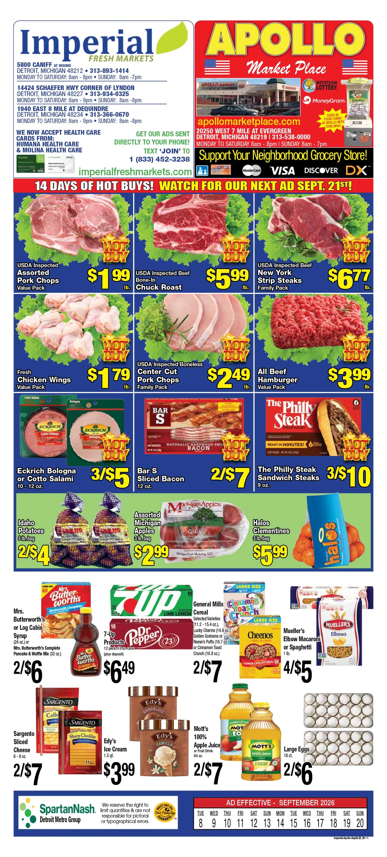 Apollo Market Place Weekly Ad Specials - Page 1