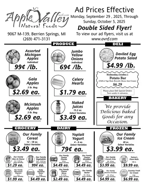 Weekly Sale