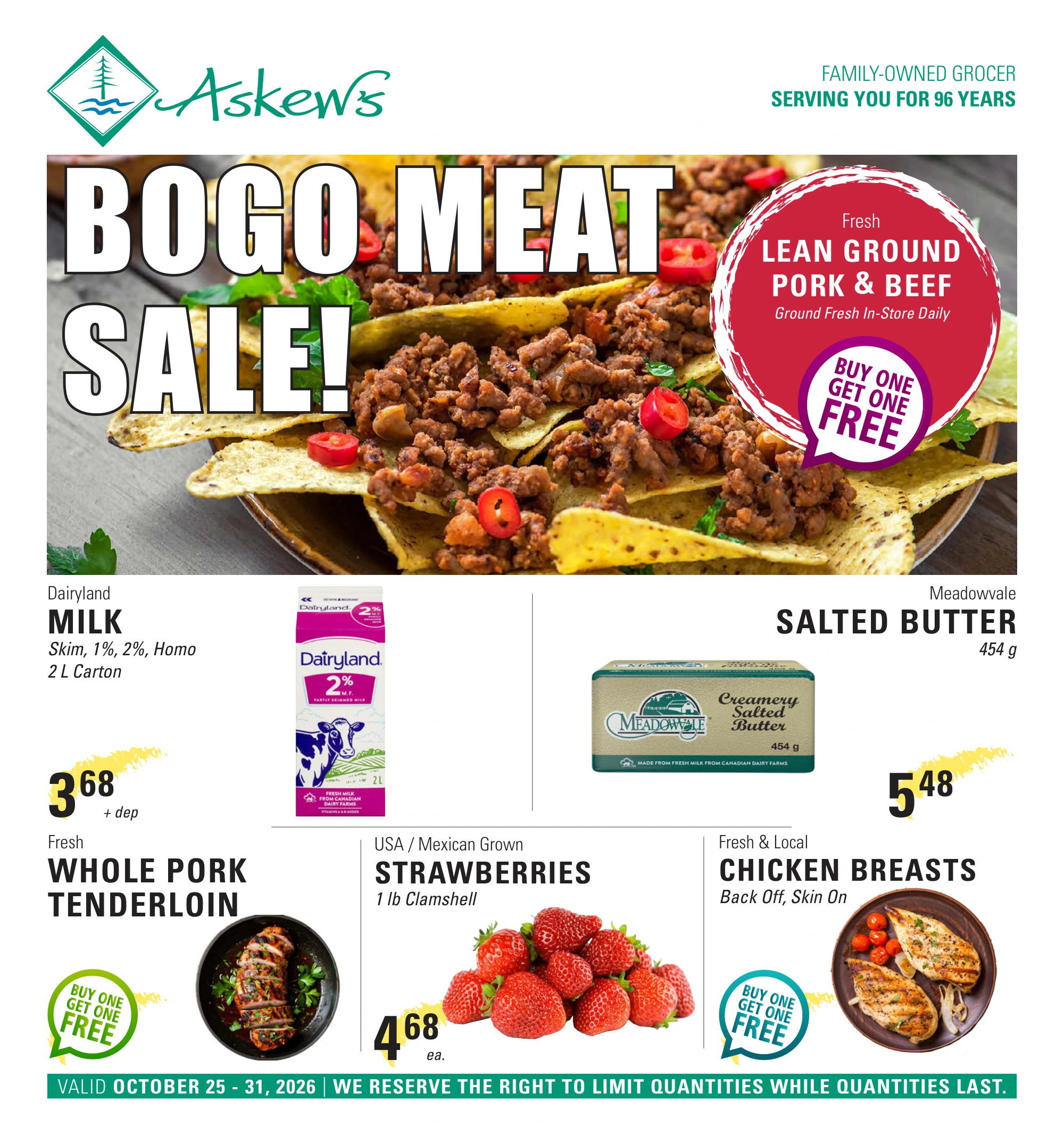 Askews Foods Weekly Ad - Page 1