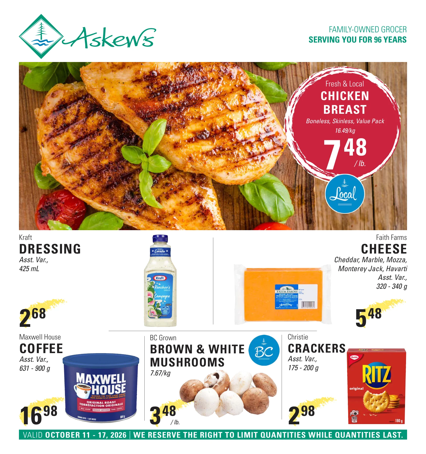 Askews Foods Weekly Ad - Page 1