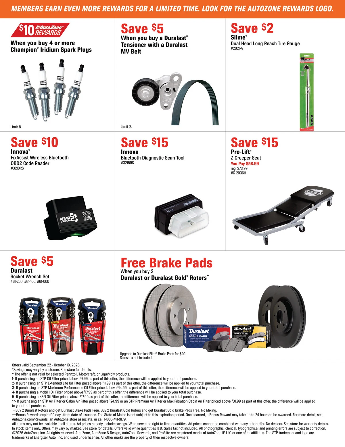 AutoZone Monthly Ad - Page 4
