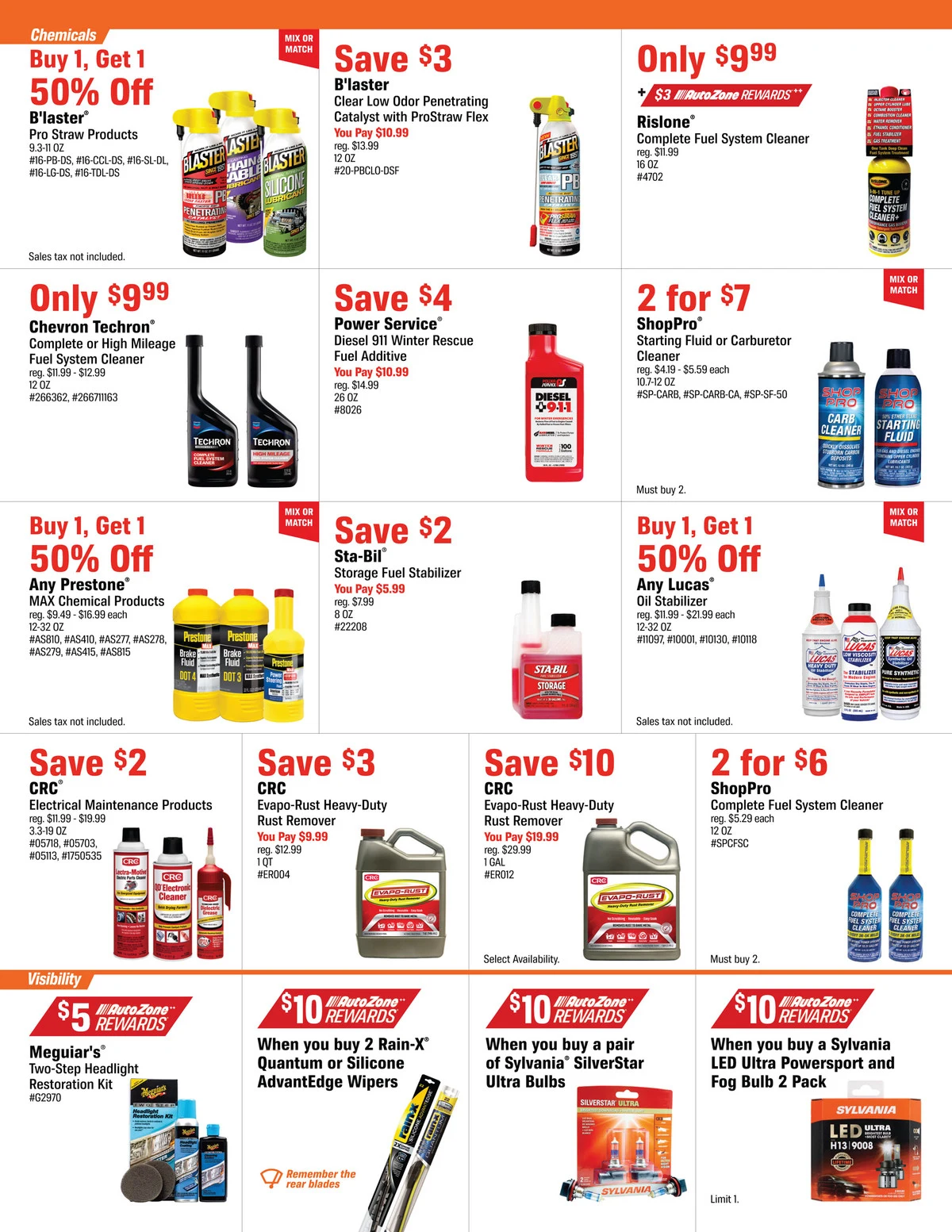 AutoZone Monthly Ad - Page 3