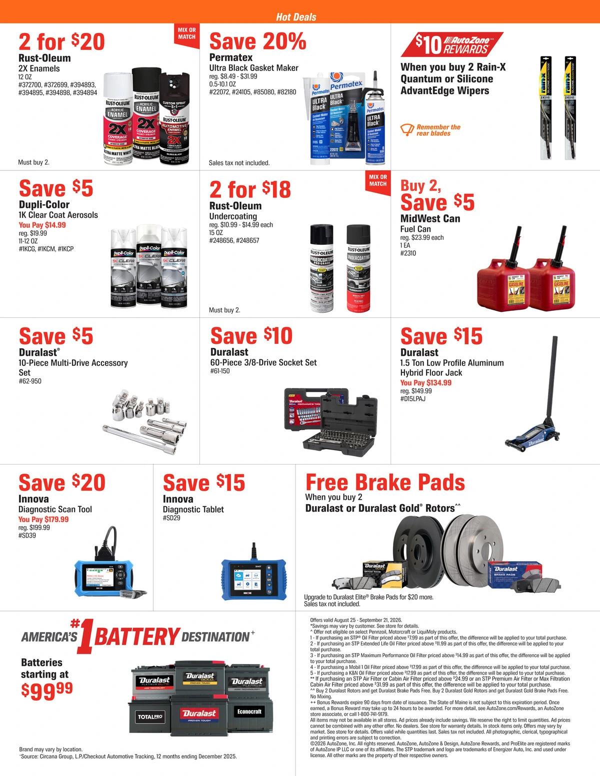 AutoZone Monthly Ad - Page 6