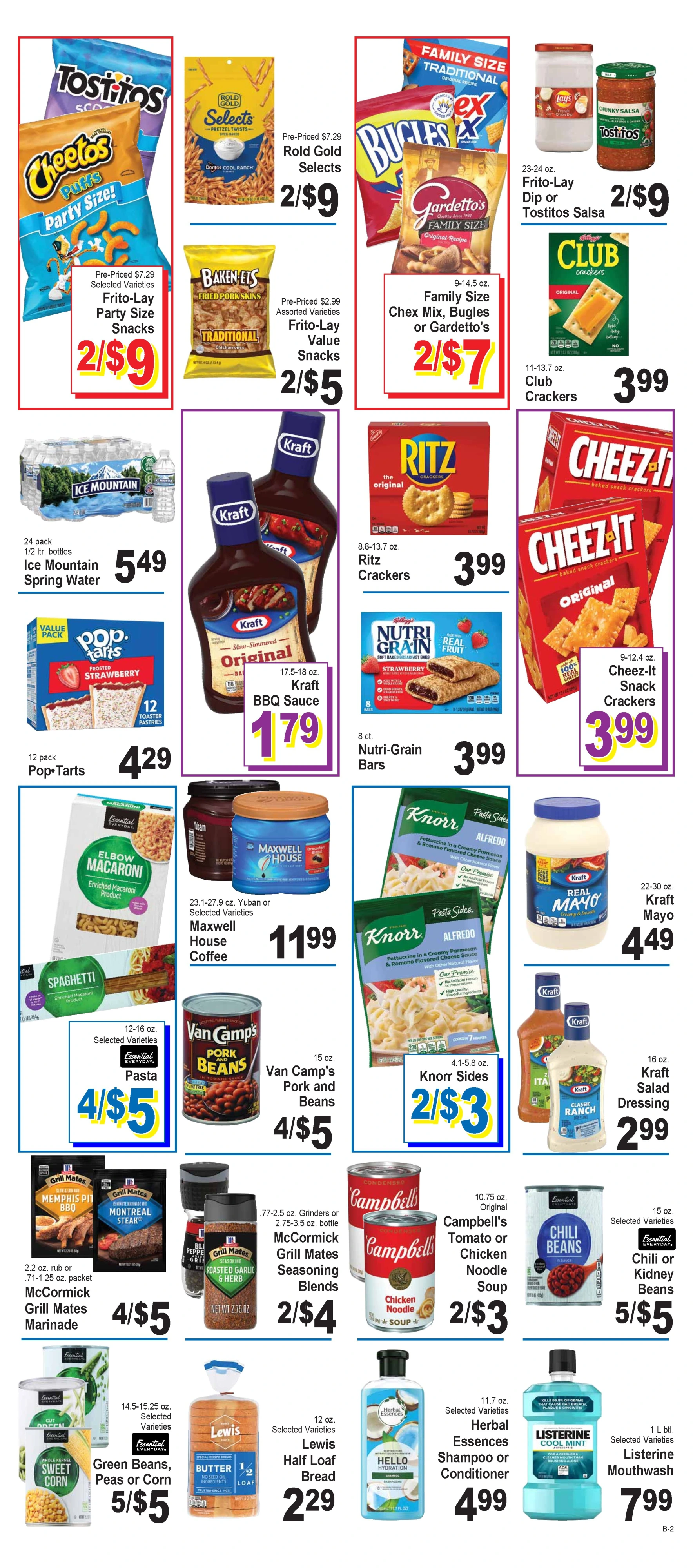 Babbs Supermarket Spencer Weekly Ad - Page 2