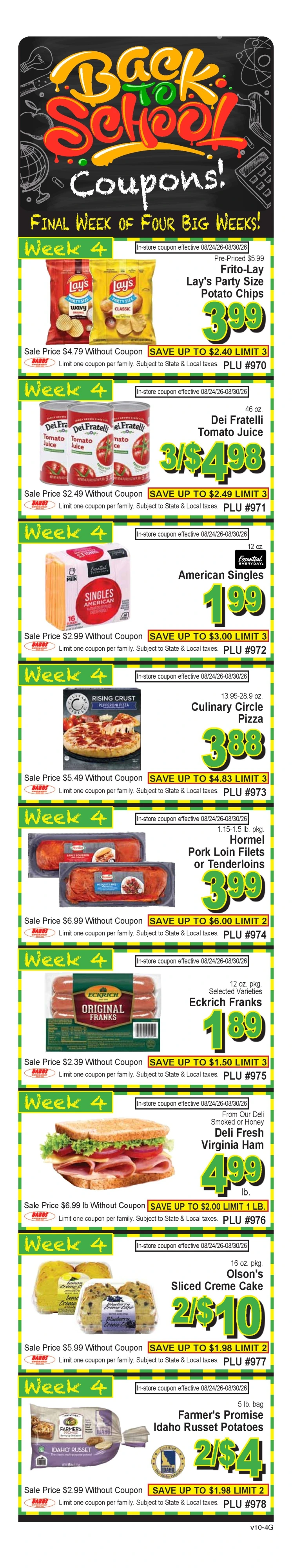 Babbs Supermarket Spencer Weekly Ad - Page 5
