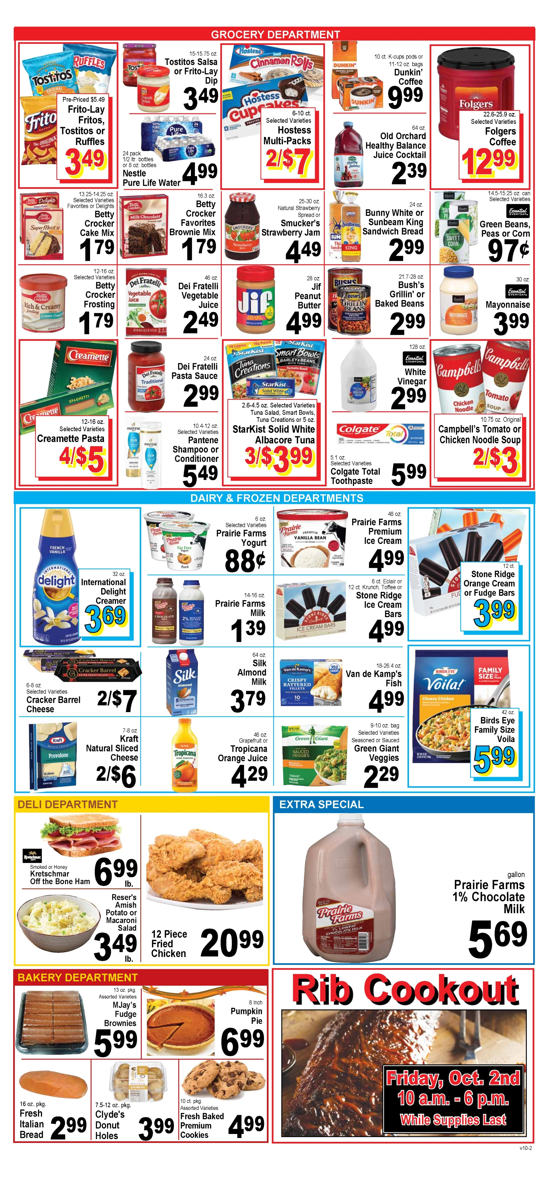 Babbs Supermarket Spencer Weekly Ad - Page 2