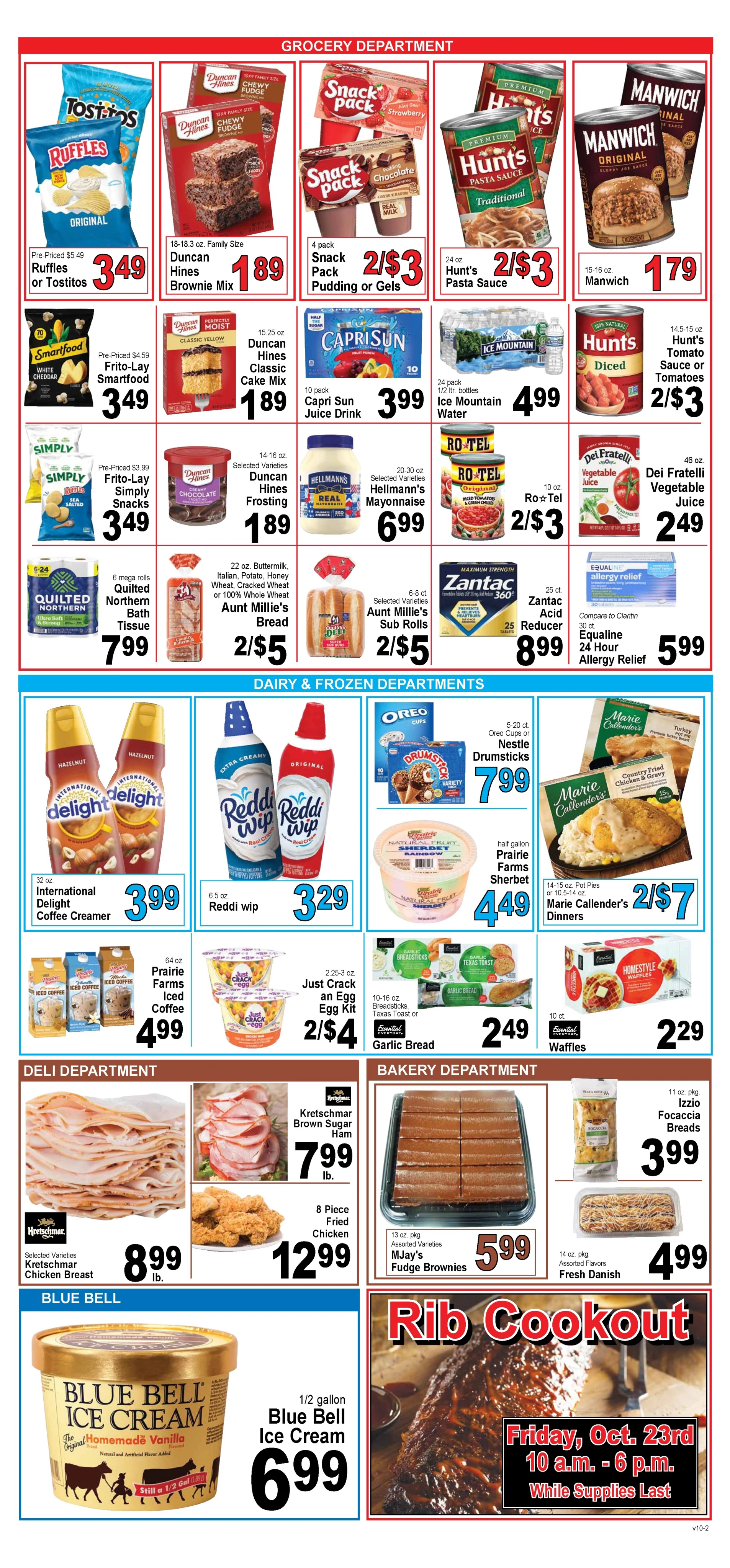 Babbs Supermarket Spencer Weekly Ad - Page 2
