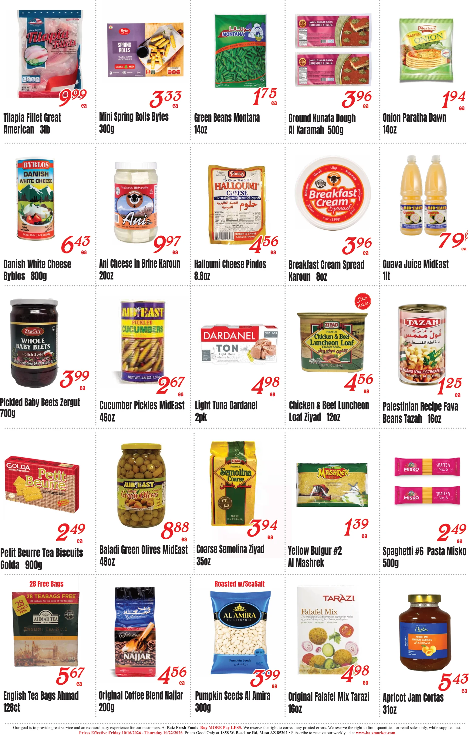 Baiz Market Mesa Baiz Market Mesa - Page 2