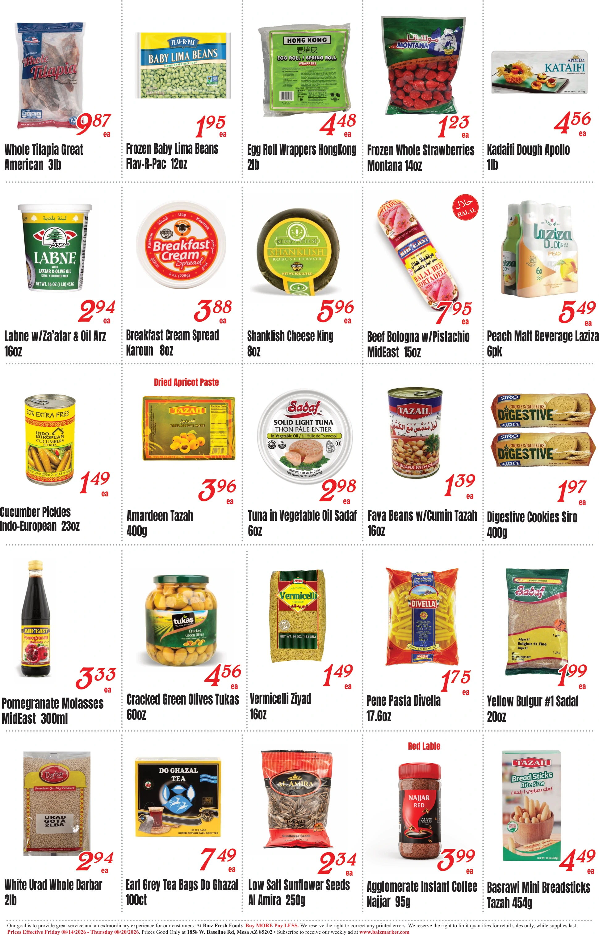 Baiz Market Mesa Baiz Market Mesa - Page 2