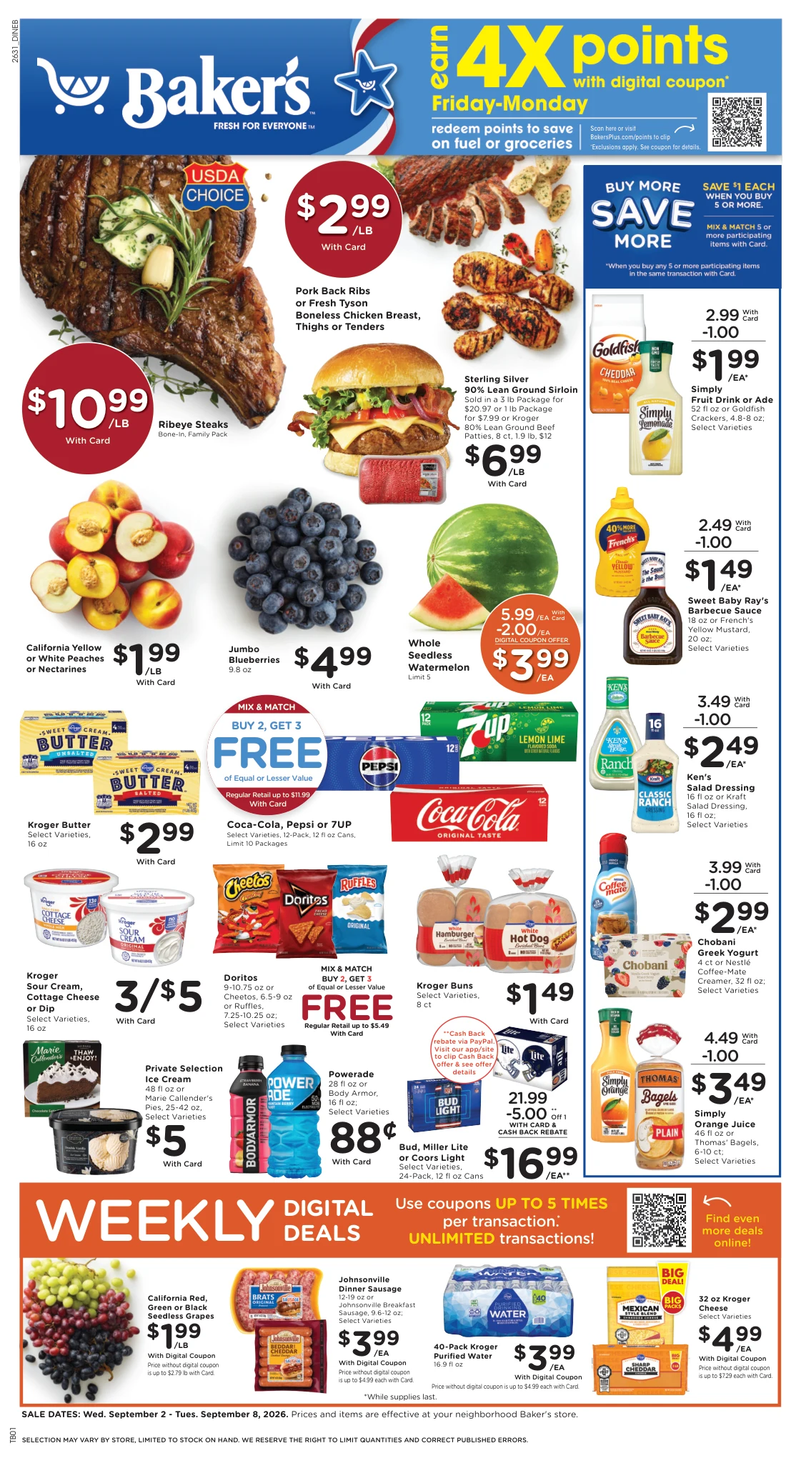 Bakers Weekly Ad - Page 1