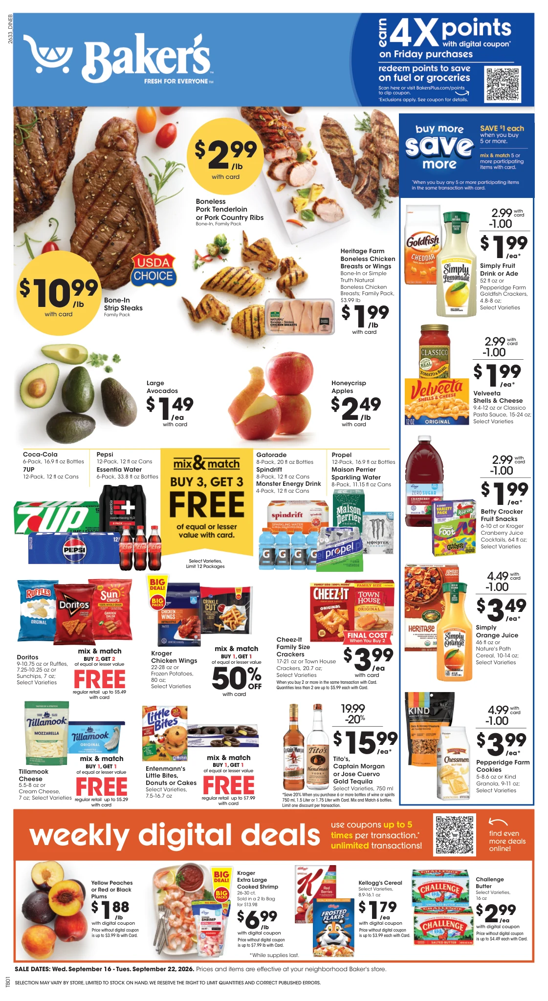 Bakers Weekly Ad - Page 1