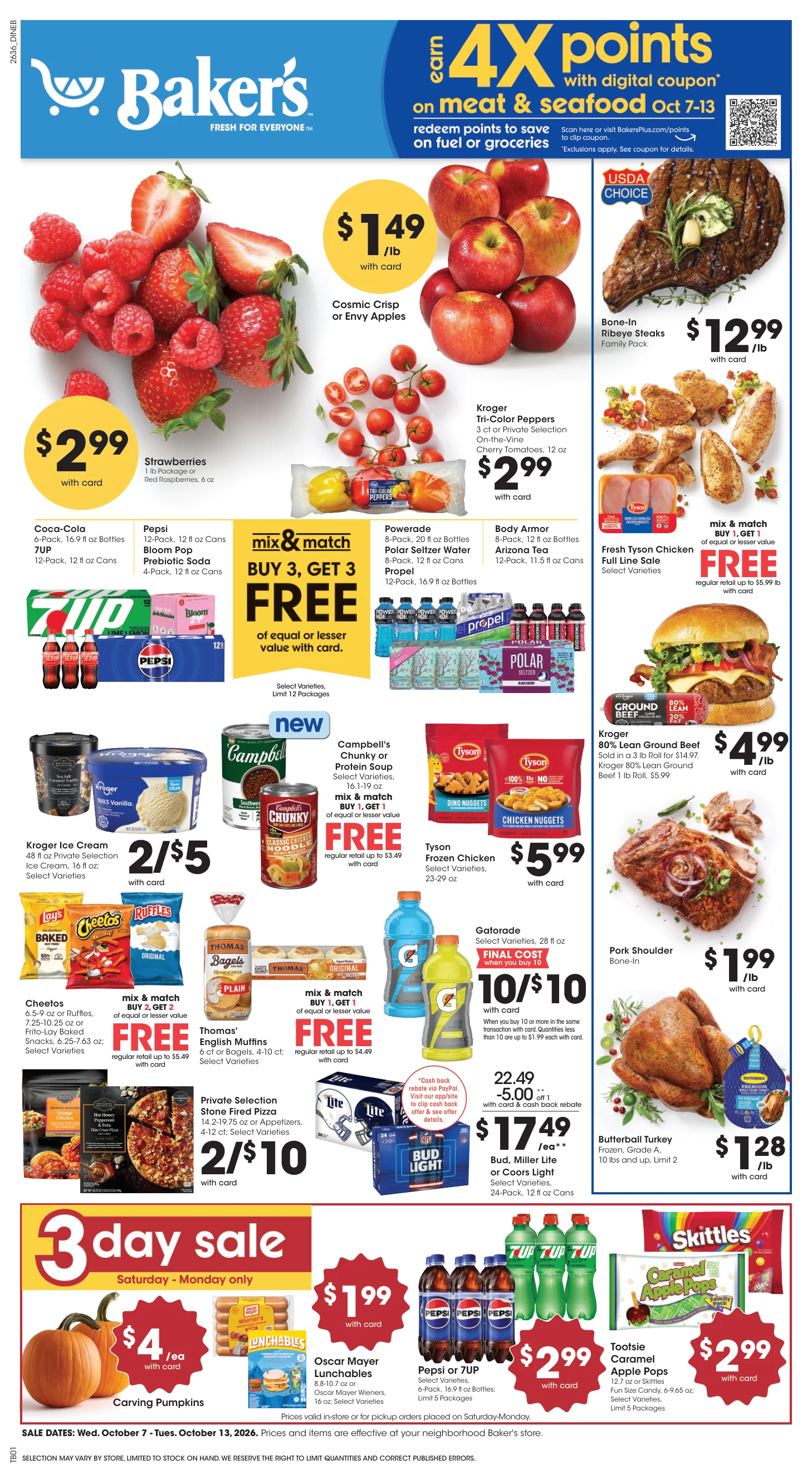 Bakers Weekly Ad - Page 1