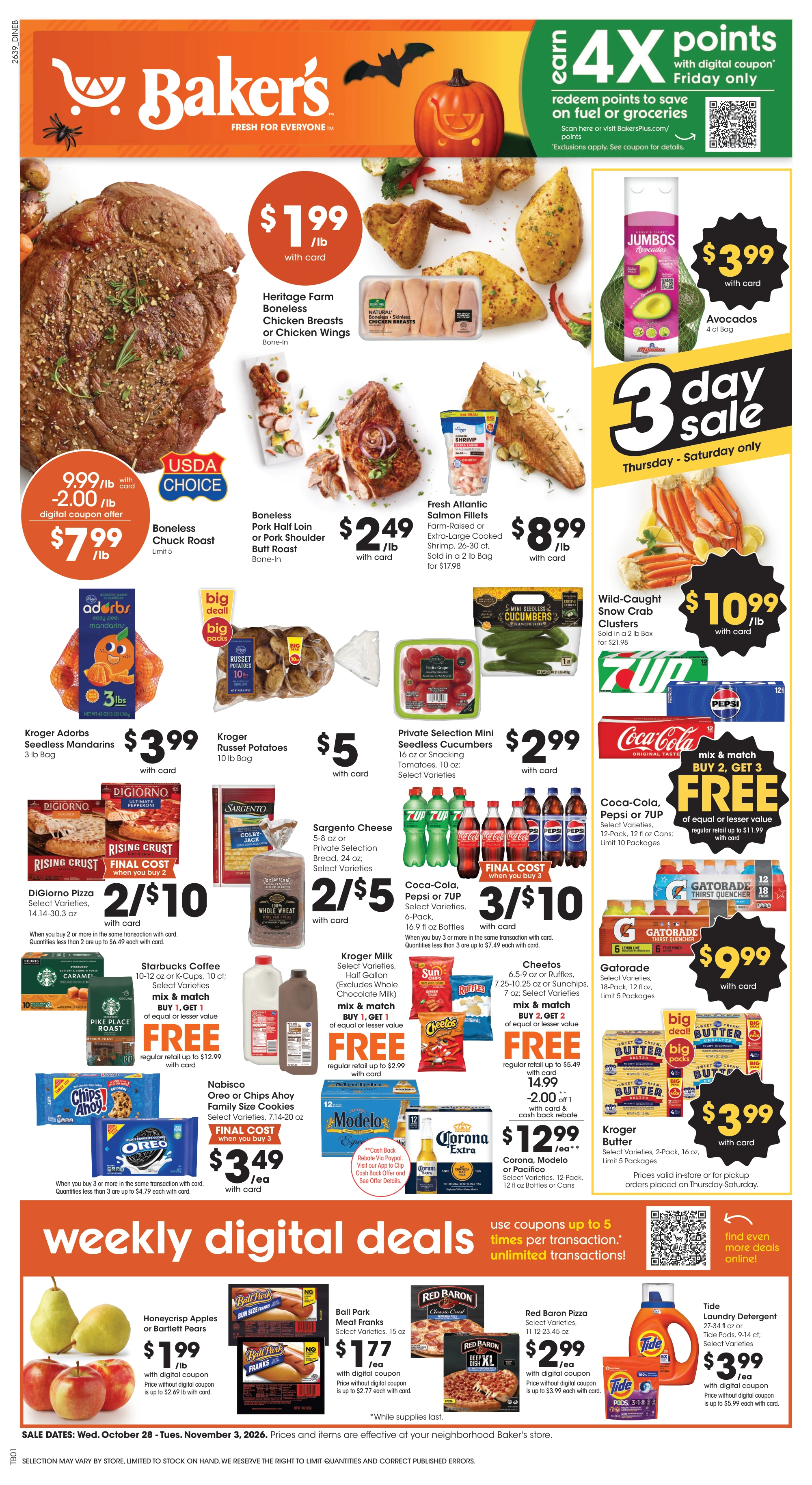 Bakers Weekly Ad - Page 1