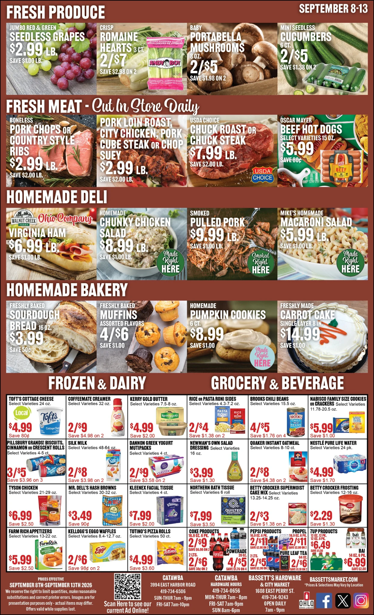 Bassett's Market Current Ad - Page 2