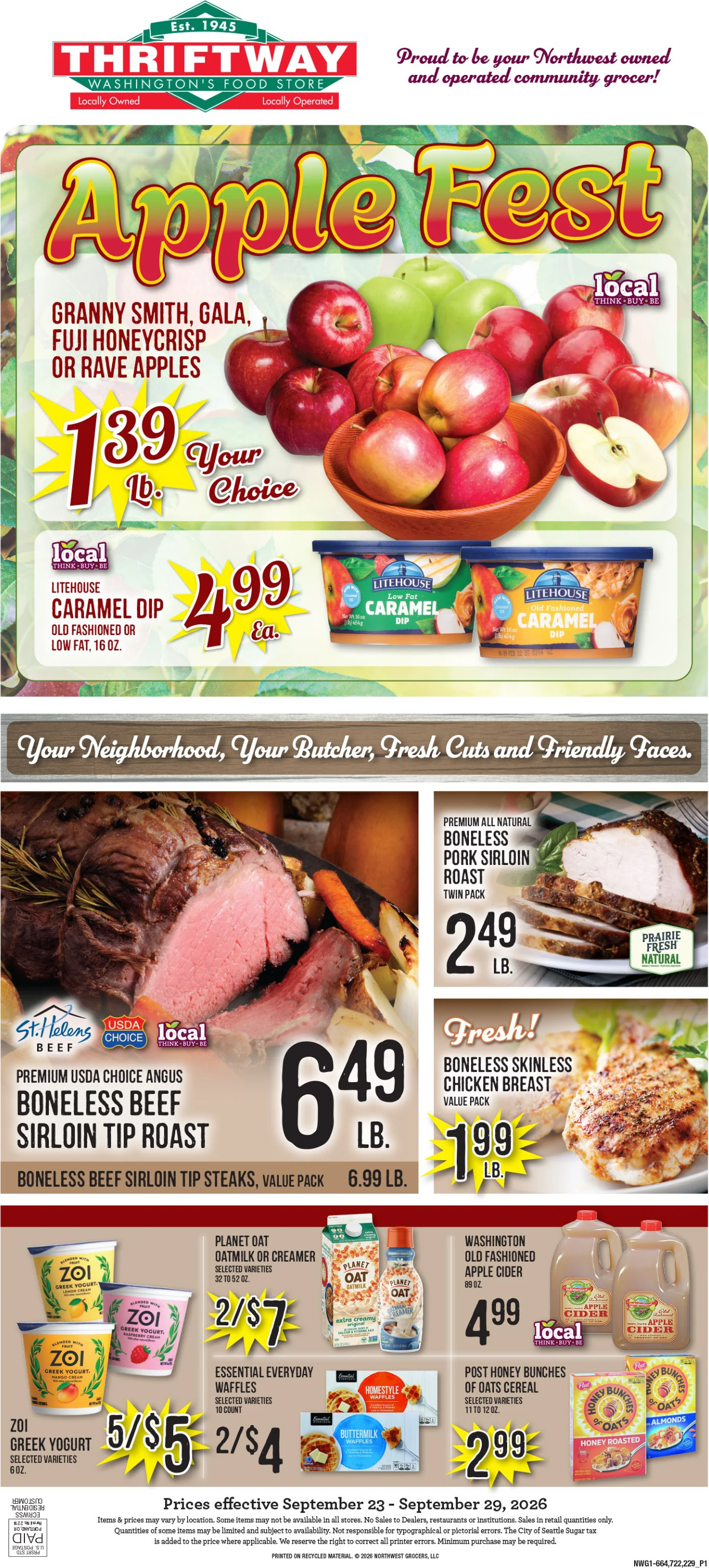 Bayview & Ralph's Thriftway Bayview & Ralph's Thriftway Weekly Ad - Page 1
