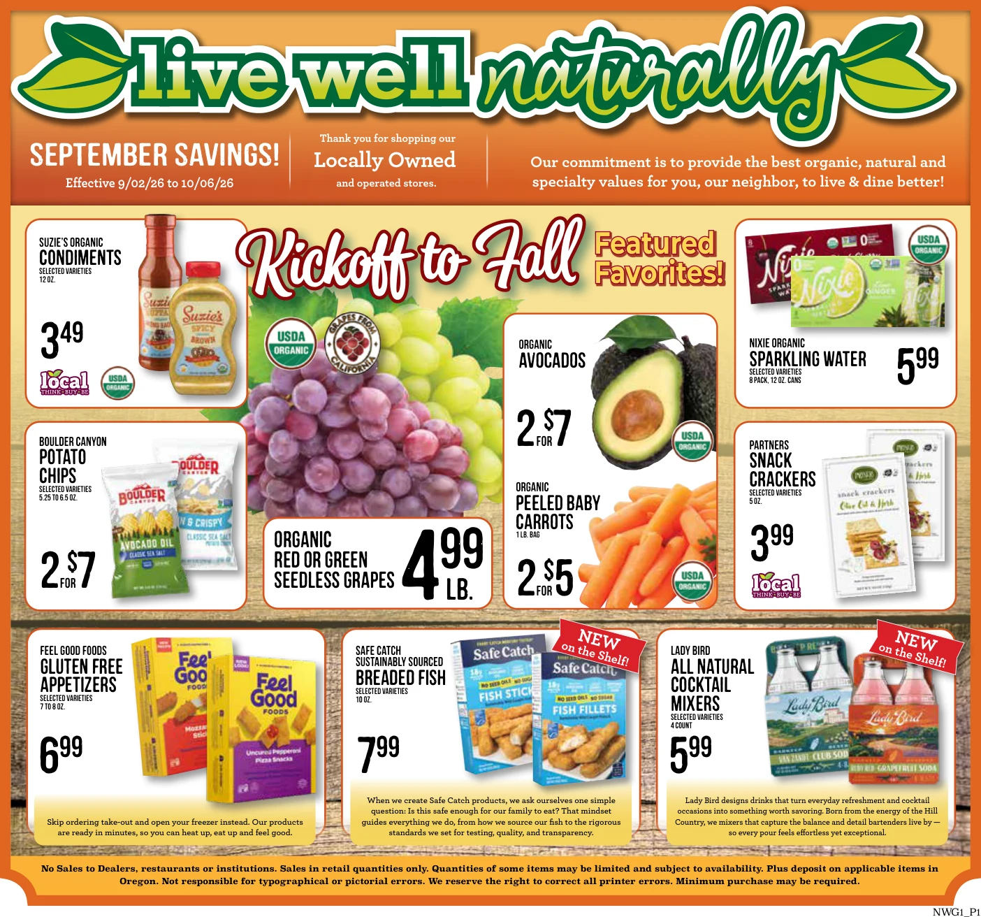 Bayview & Ralph's Thriftway Live Well Naturally - Page 1
