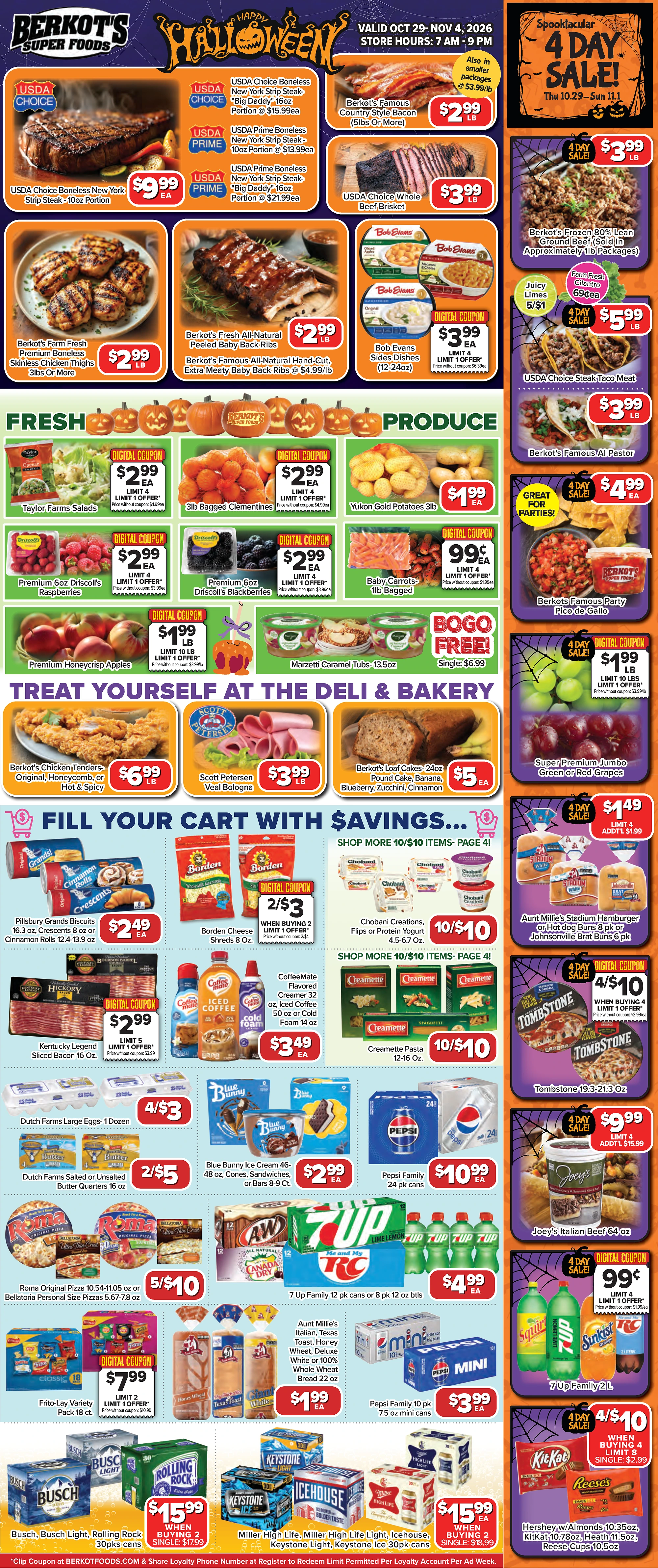 Beecher / Crete / Homewood Weekly Ad - Page 1
