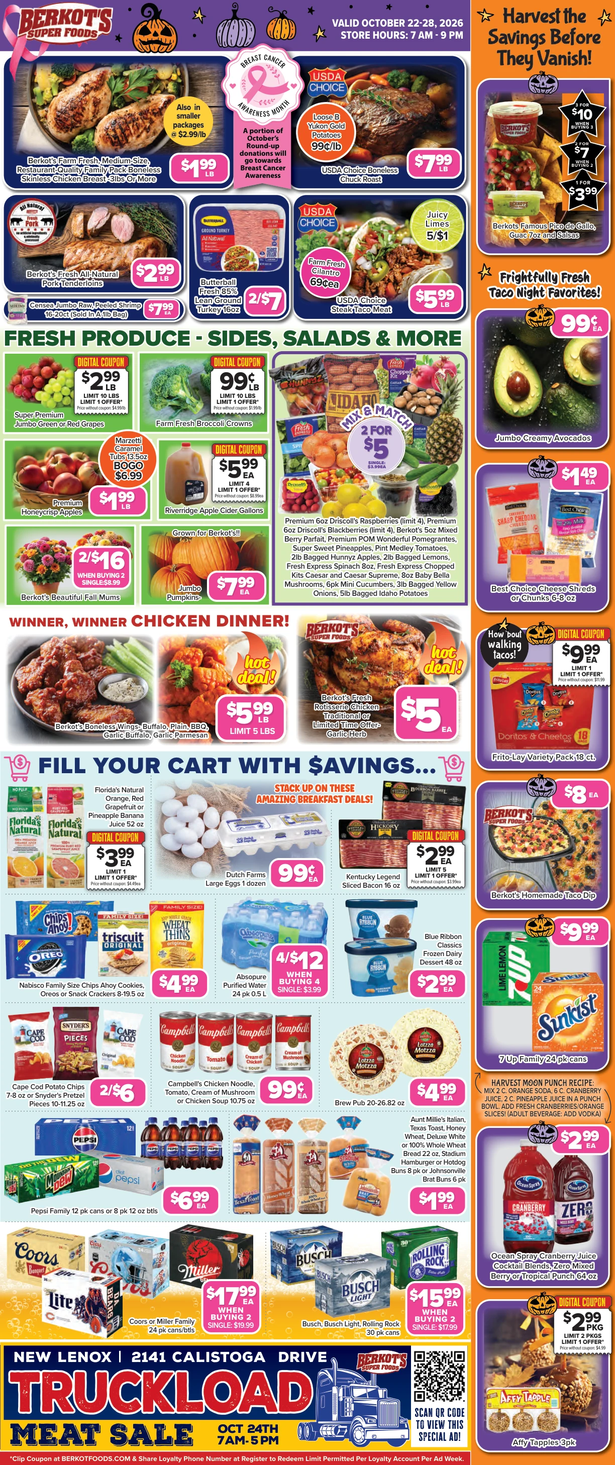 Beecher / Crete / Homewood Weekly Ad - Page 1