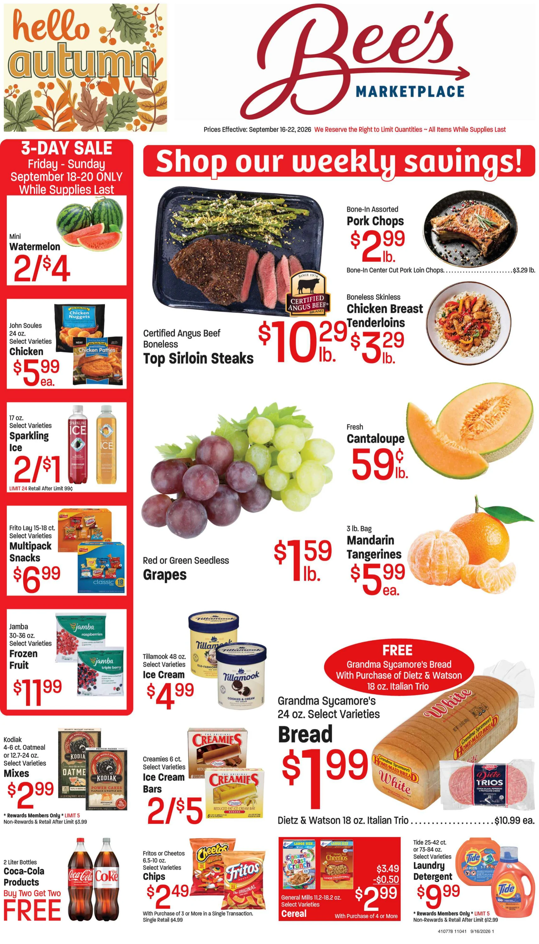 Bee's Marketplace Weekly Ad - Page 7