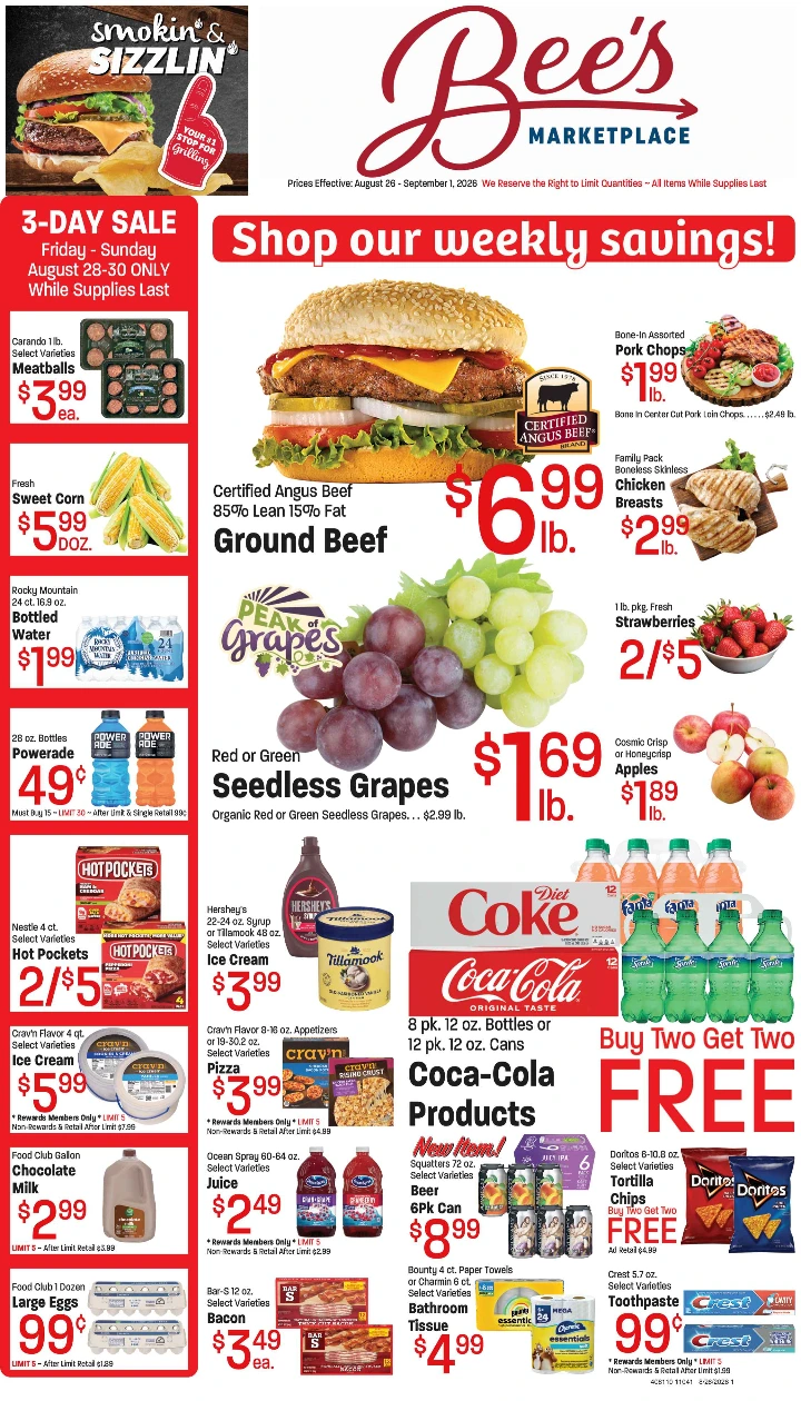Bee's Marketplace PAG AB 4pg Base1 - PAG AB CAB - August 26,2026 - Page 1