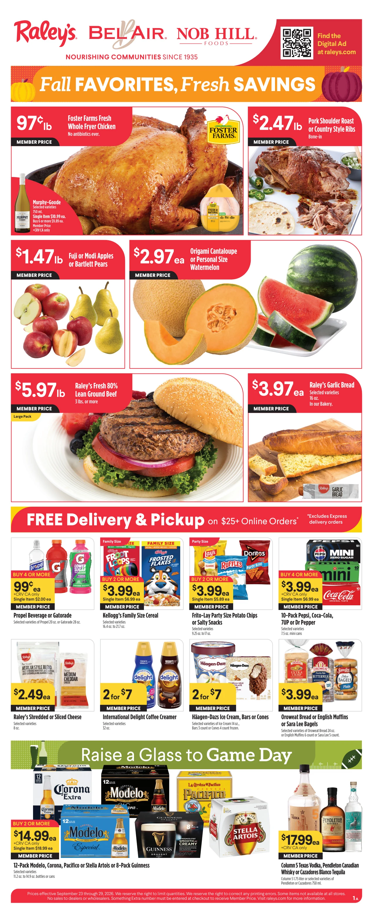 Bel Air Bel Air Weekly Ad 9/23-9/29 - Page 1