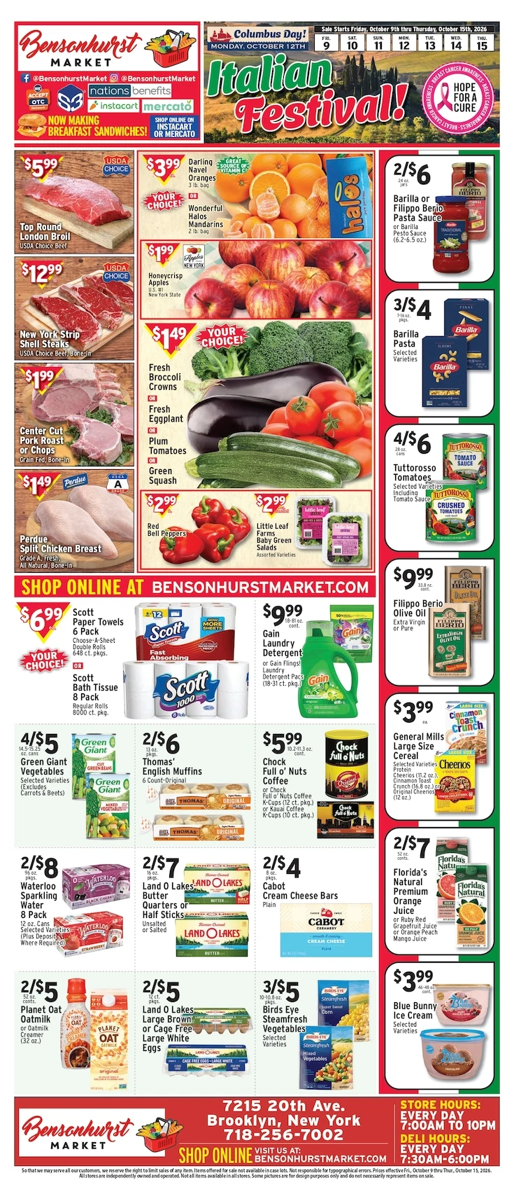 Bensonhurst Market Brooklyn, NY Weekly Ad - Page 6