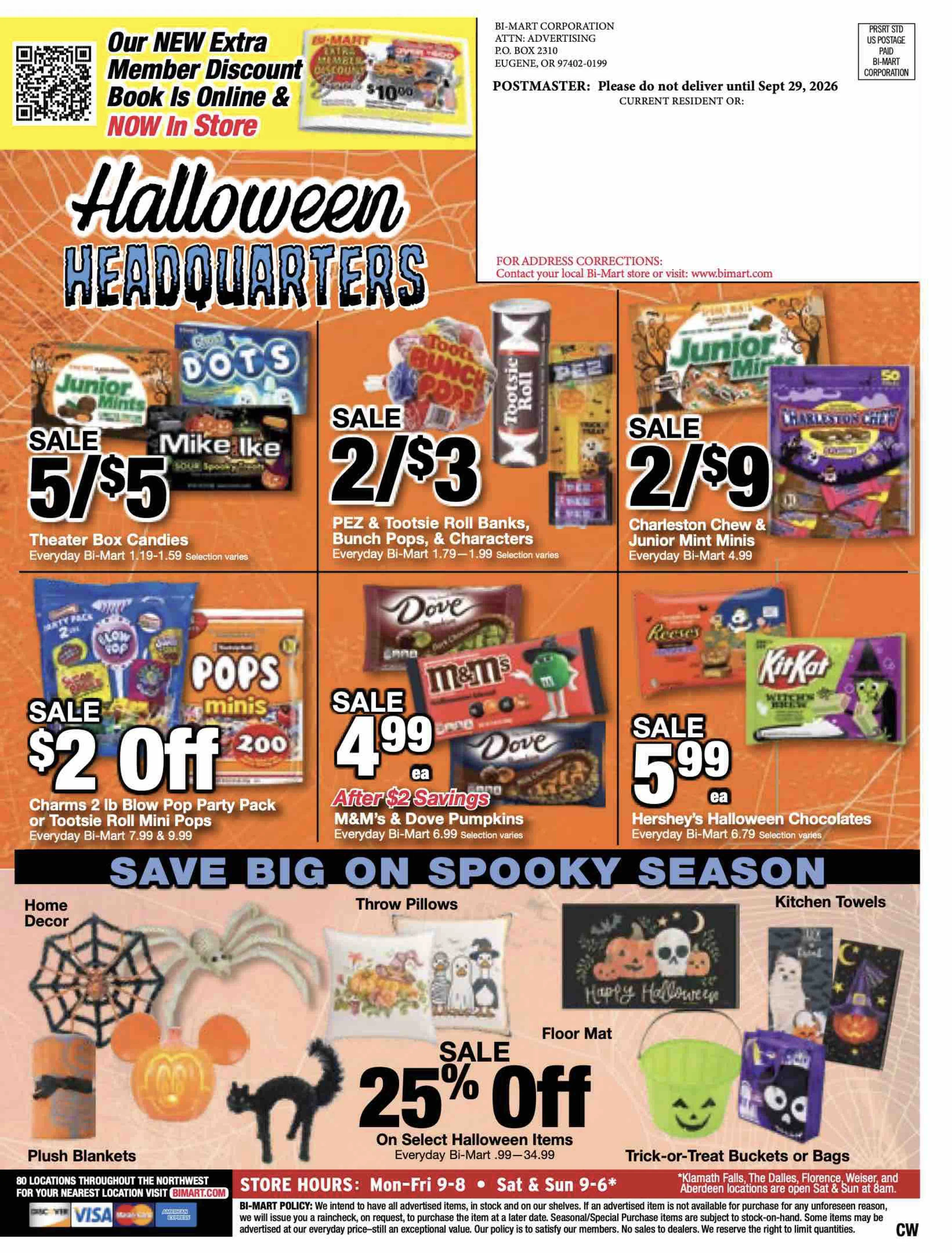 Bi-Mart September 29 Membership Savings Book - Page 12