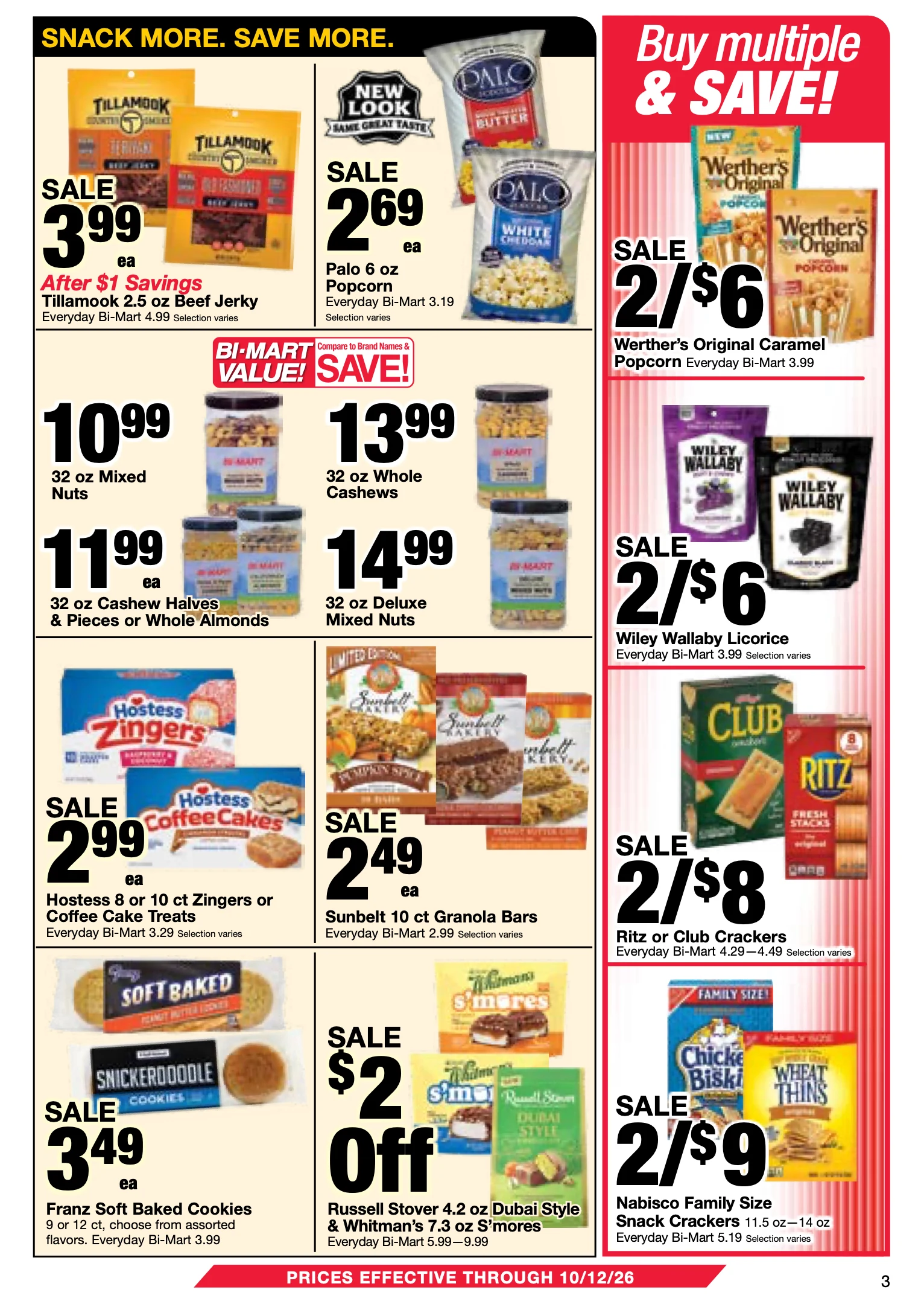 Bi-Mart September 29 Membership Savings Book - Page 3