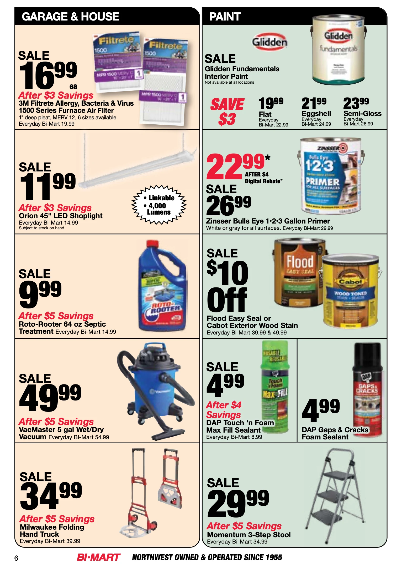 Bi-Mart September 29 Membership Savings Book - Page 6