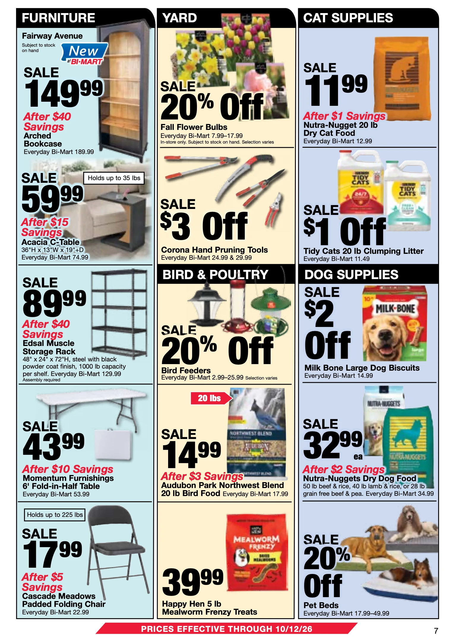 Bi-Mart September 29 Membership Savings Book - Page 7