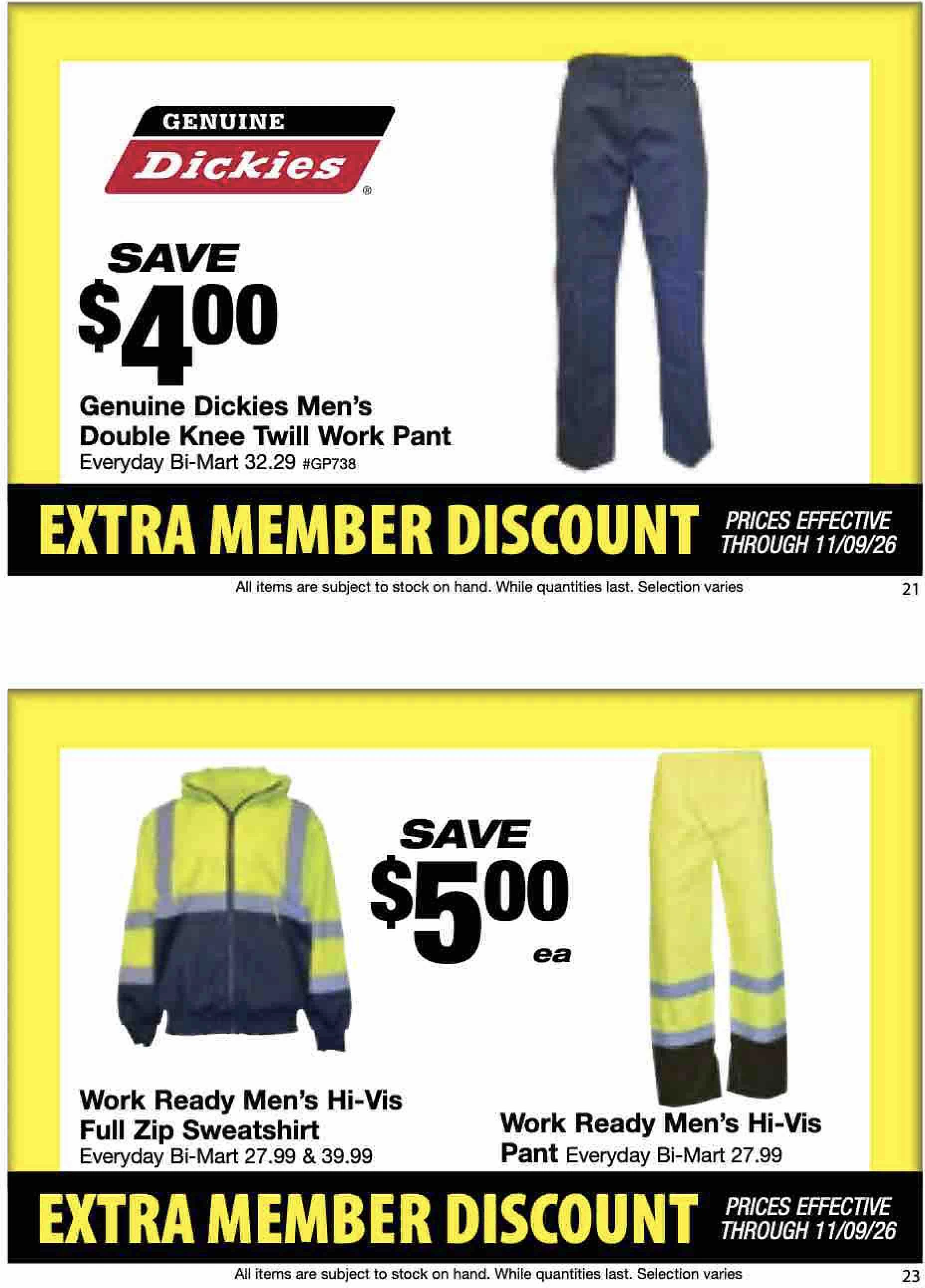 Bi-Mart October 26 Extra Member Discount - Page 13