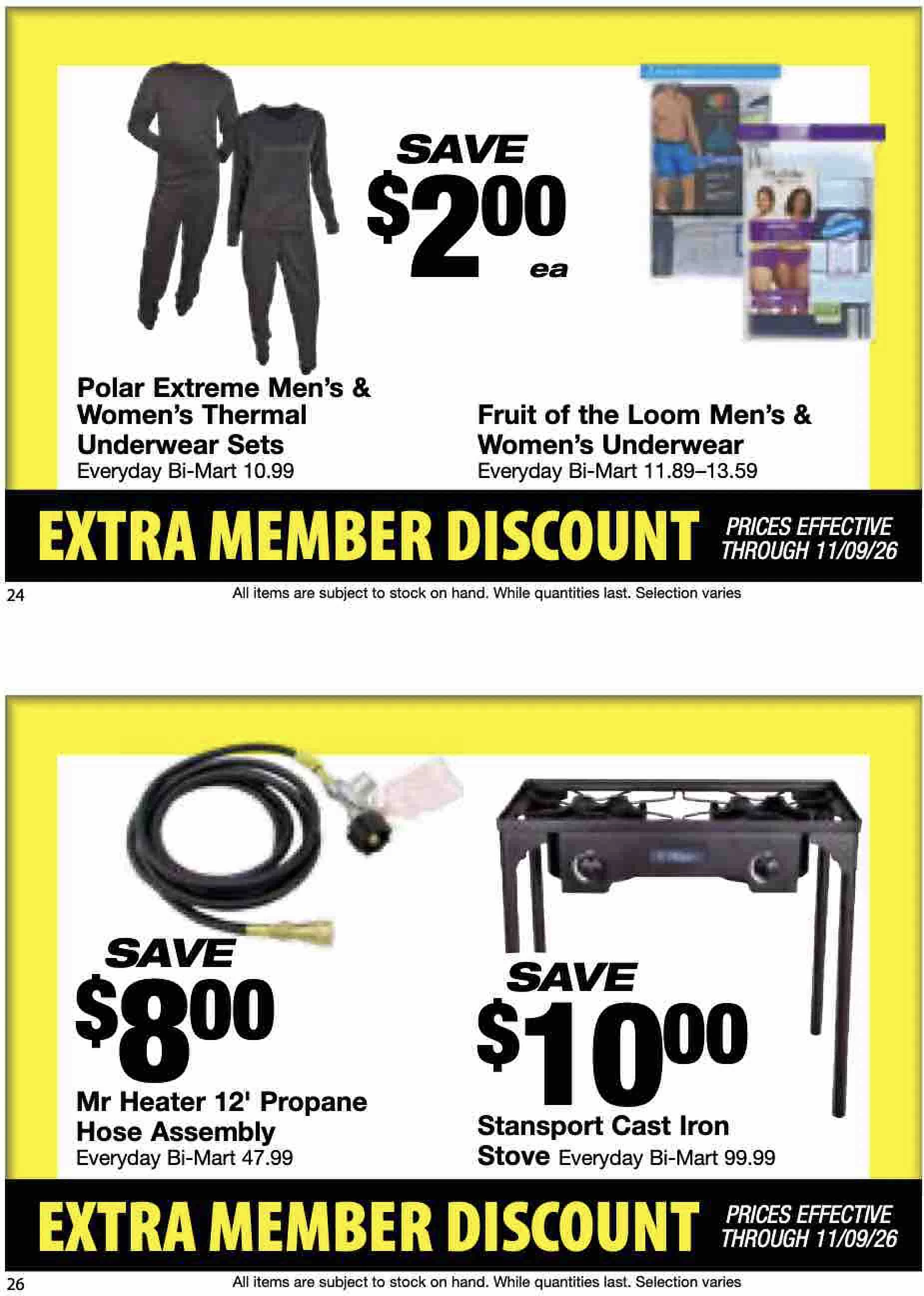 Bi-Mart October 26 Extra Member Discount - Page 14