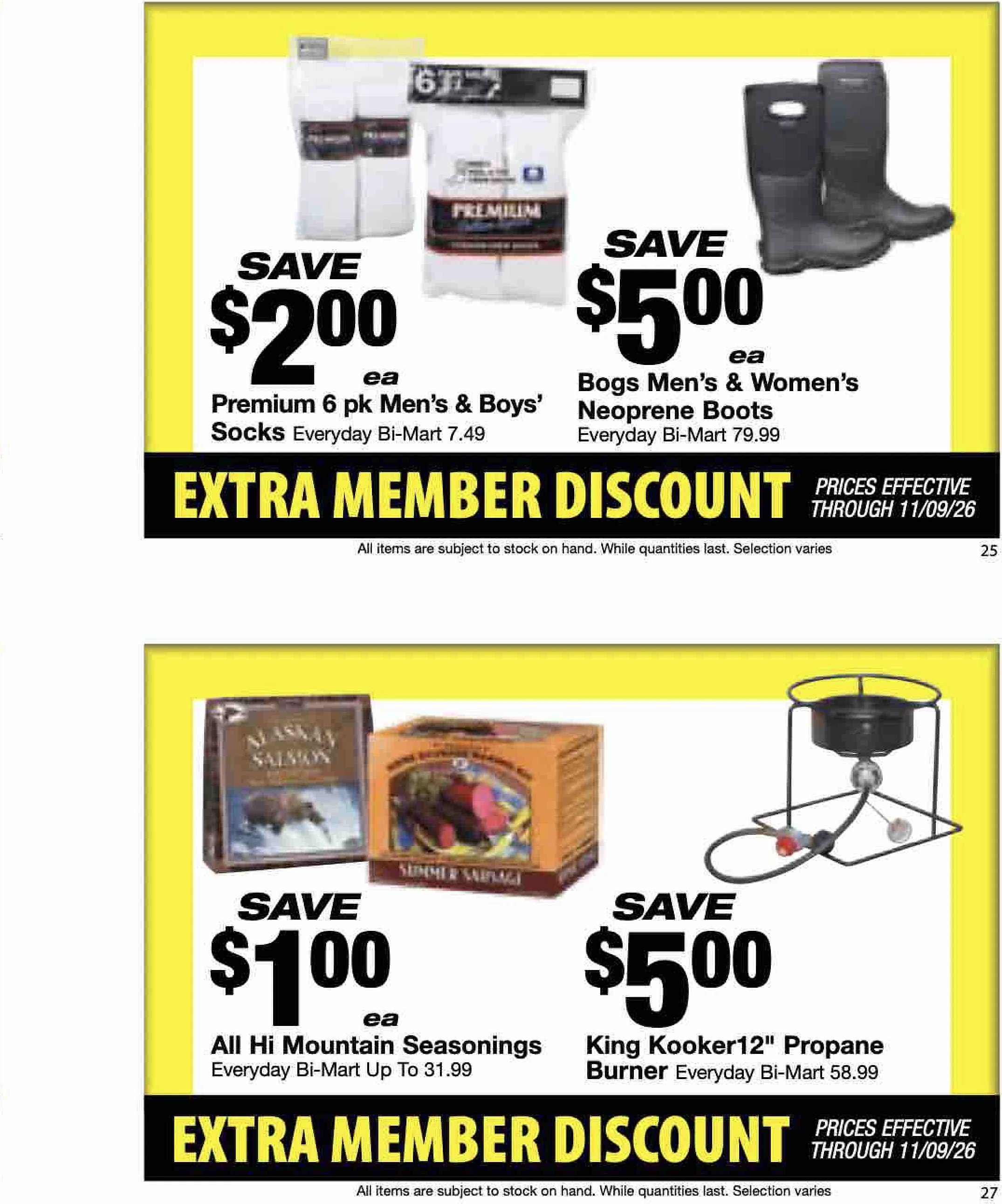 Bi-Mart October 26 Extra Member Discount - Page 15