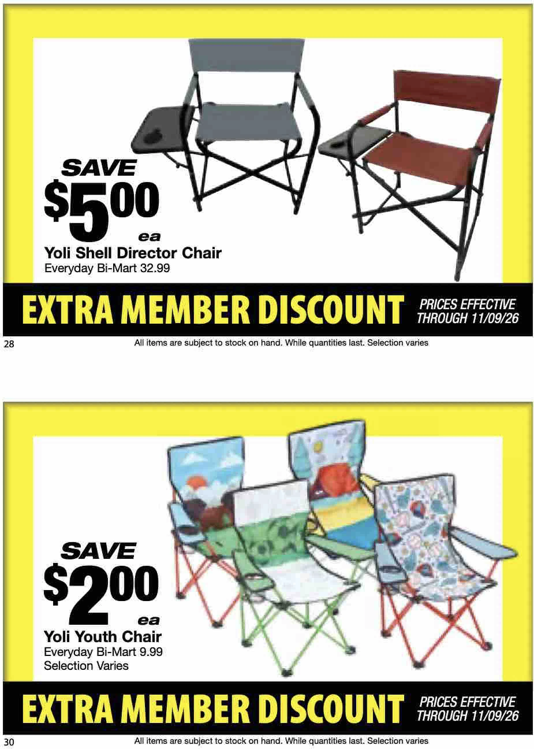Bi-Mart October 26 Extra Member Discount - Page 16