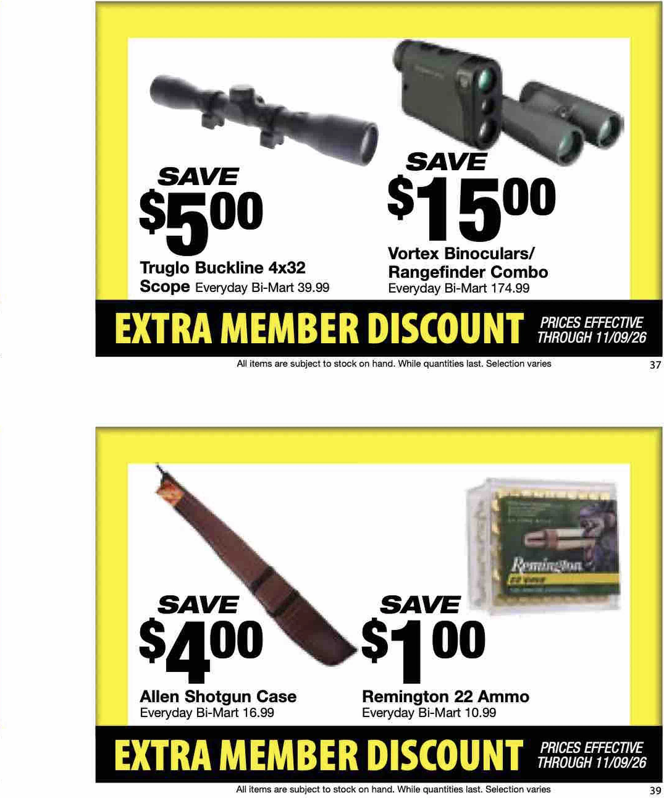 Bi-Mart October 26 Extra Member Discount - Page 21