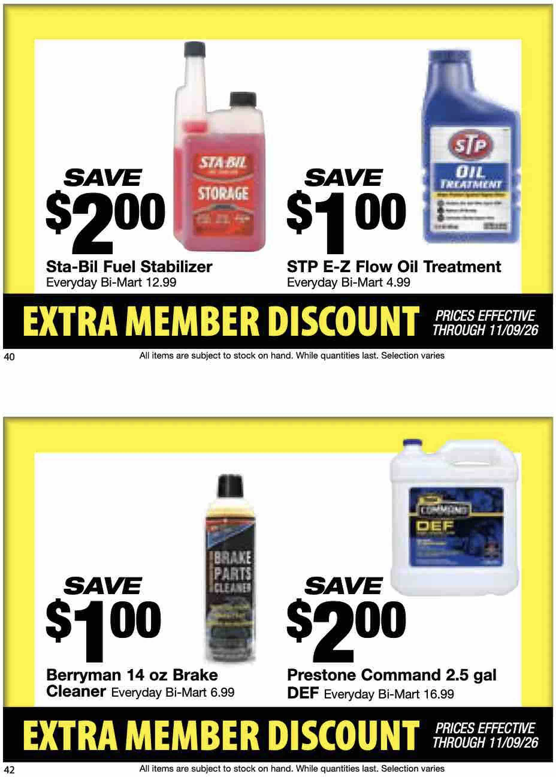 Bi-Mart October 26 Extra Member Discount - Page 22