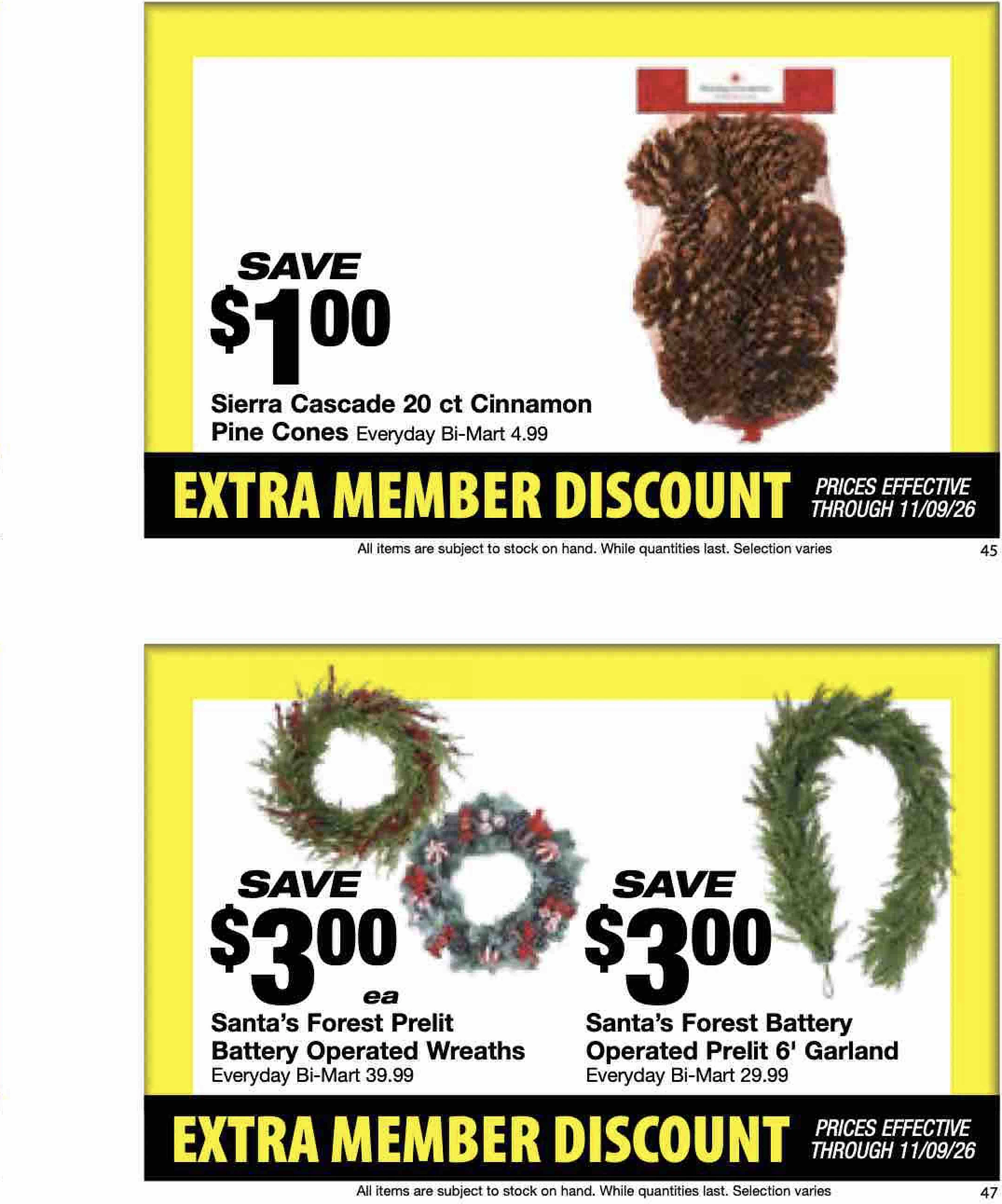 Bi-Mart October 26 Extra Member Discount - Page 25