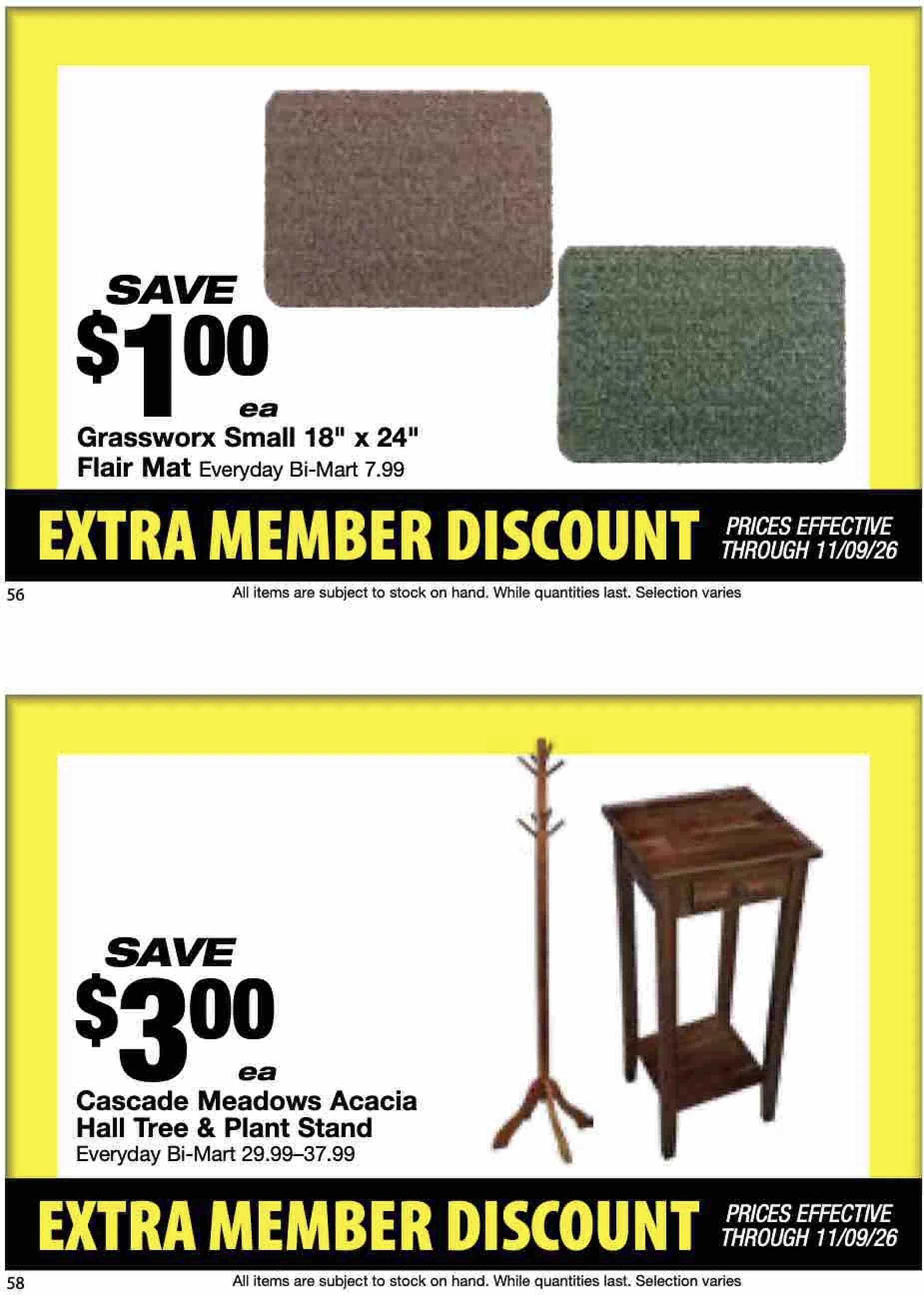 Bi-Mart October 26 Extra Member Discount - Page 30