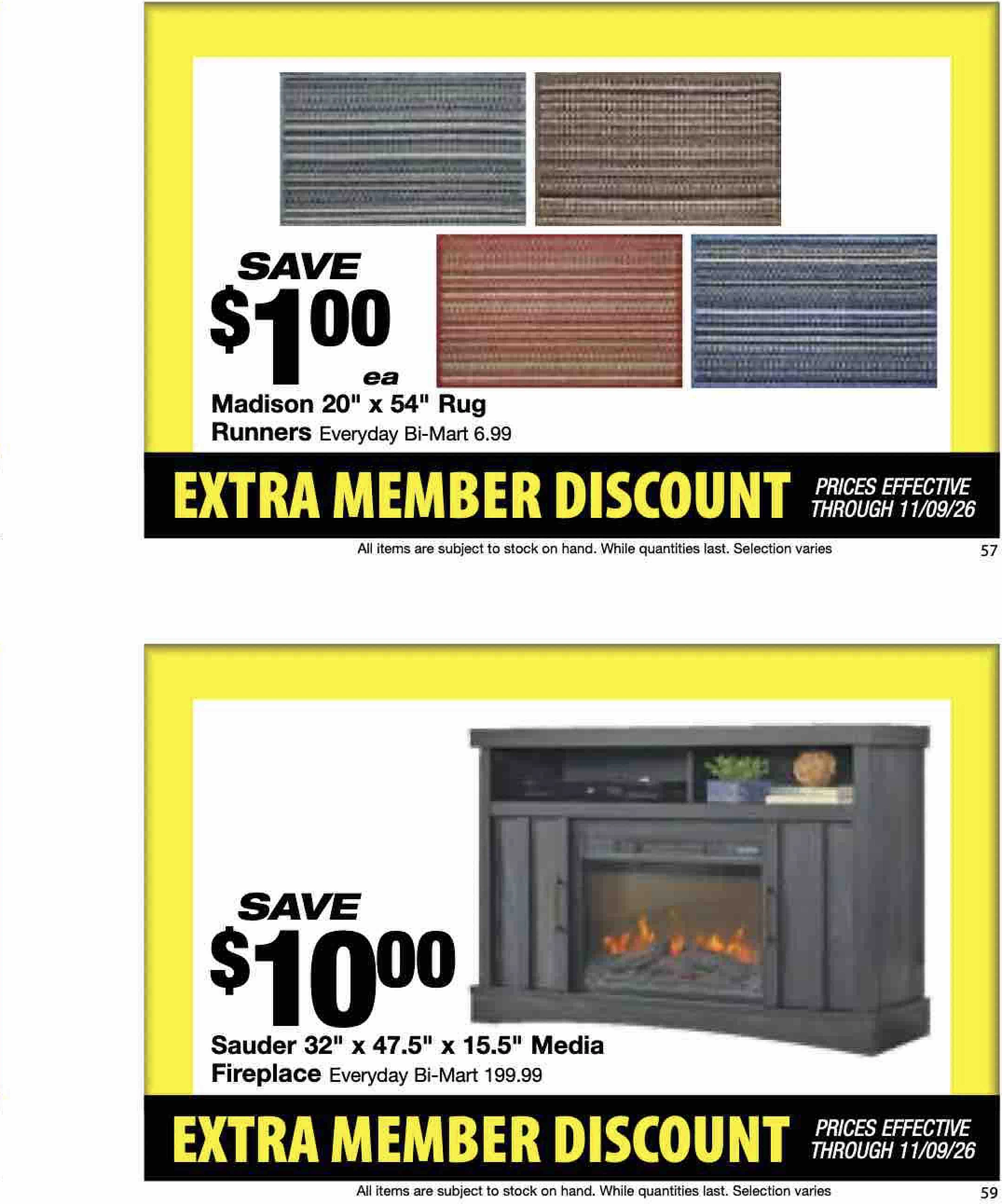 Bi-Mart October 26 Extra Member Discount - Page 31