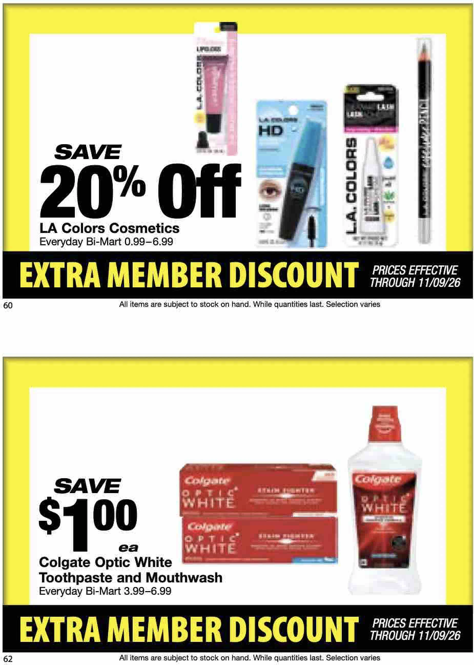 Bi-Mart October 26 Extra Member Discount - Page 32