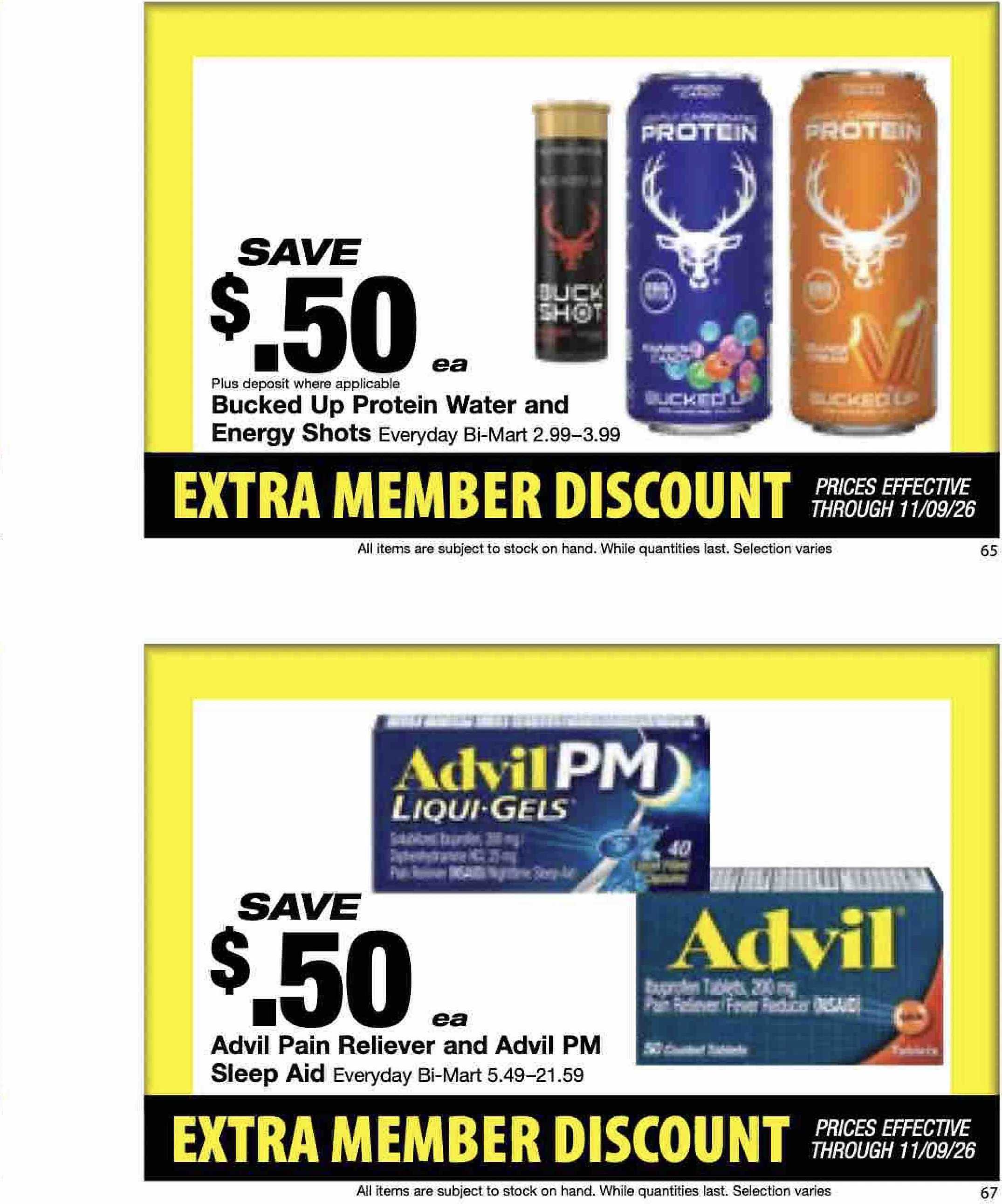 Bi-Mart October 26 Extra Member Discount - Page 35