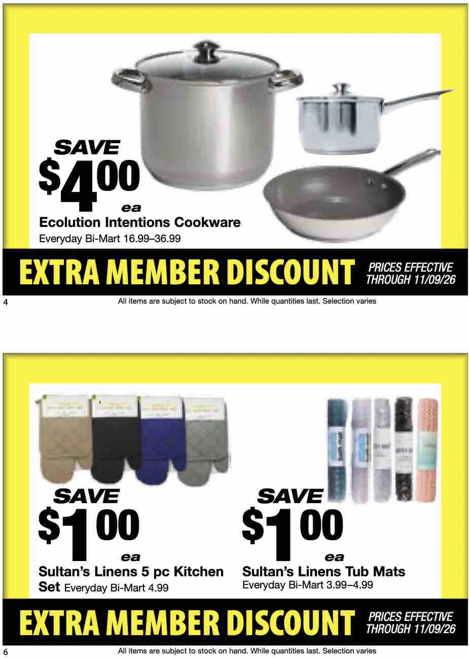 Bi-Mart October 26 Extra Member Discount - Page 4