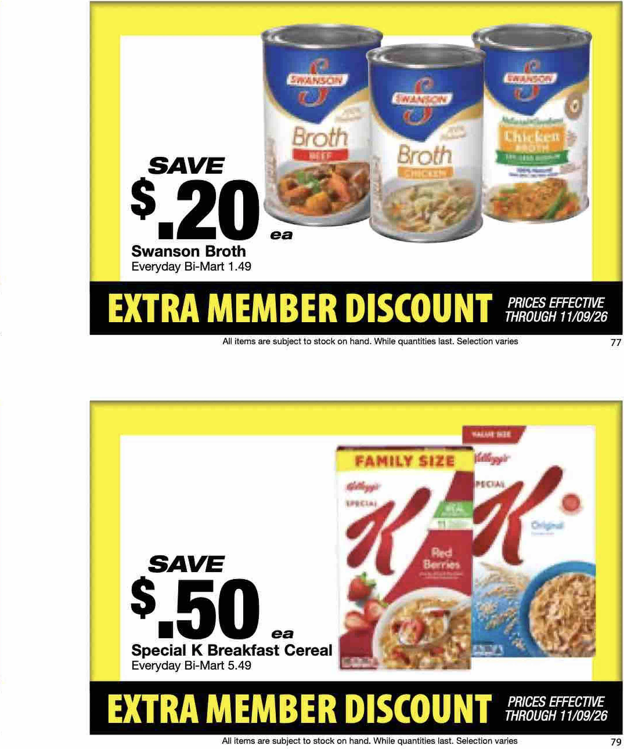 Bi-Mart October 26 Extra Member Discount - Page 41