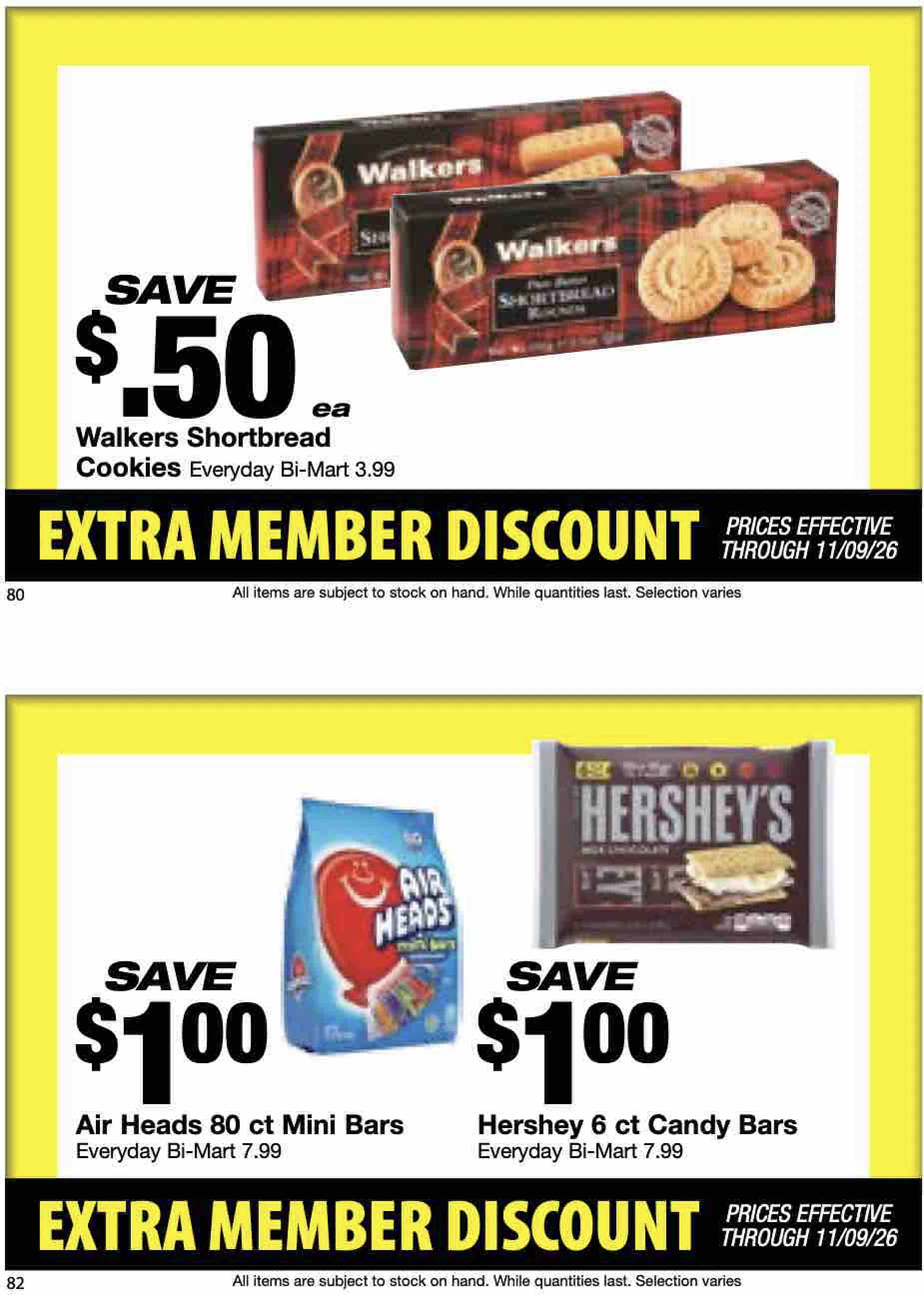 Bi-Mart October 26 Extra Member Discount - Page 42