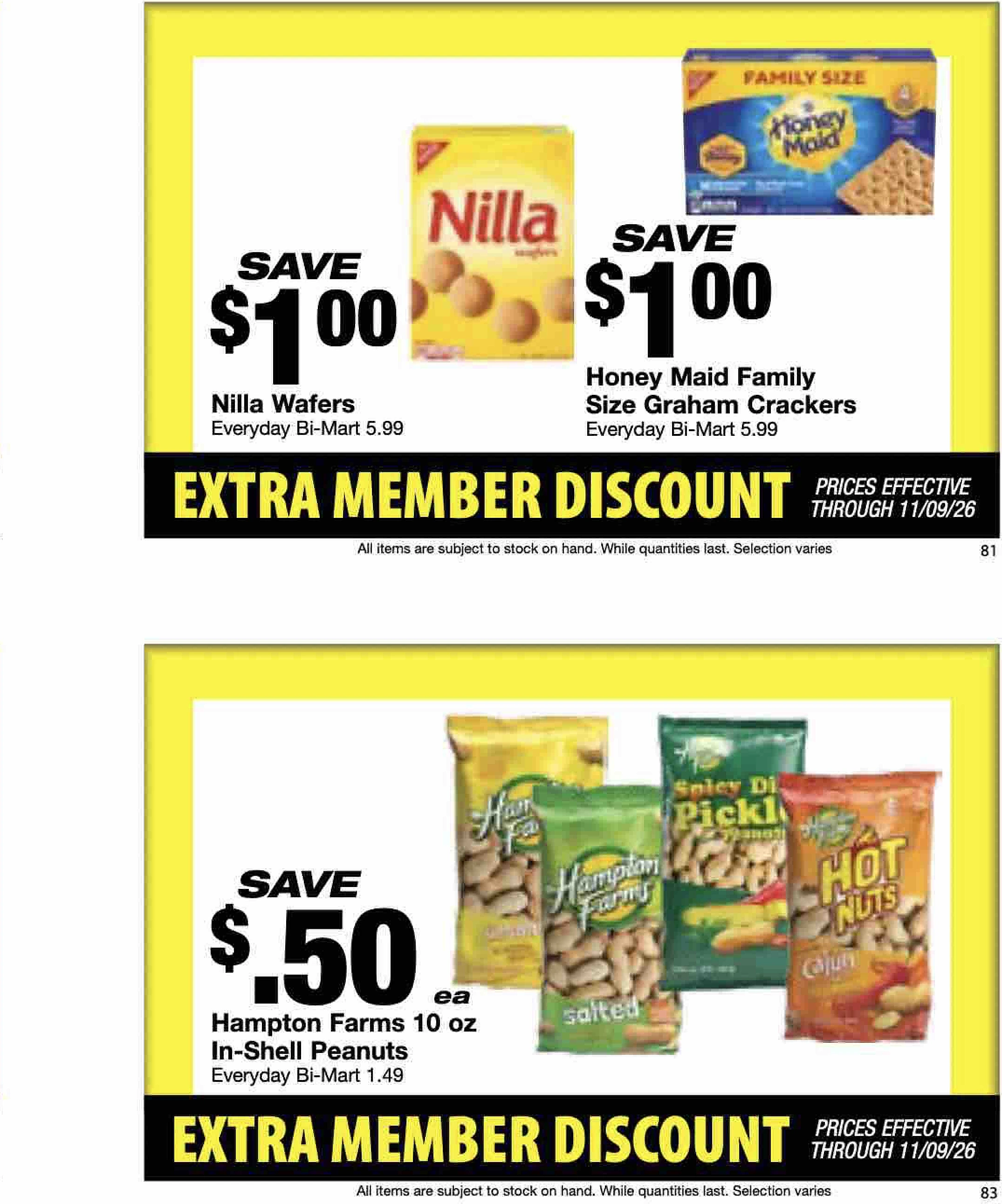 Bi-Mart October 26 Extra Member Discount - Page 43